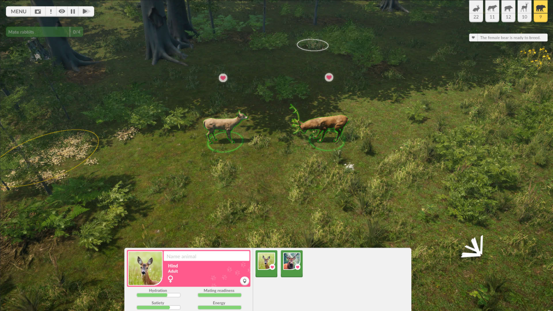 Screenshot for Natural Instincts