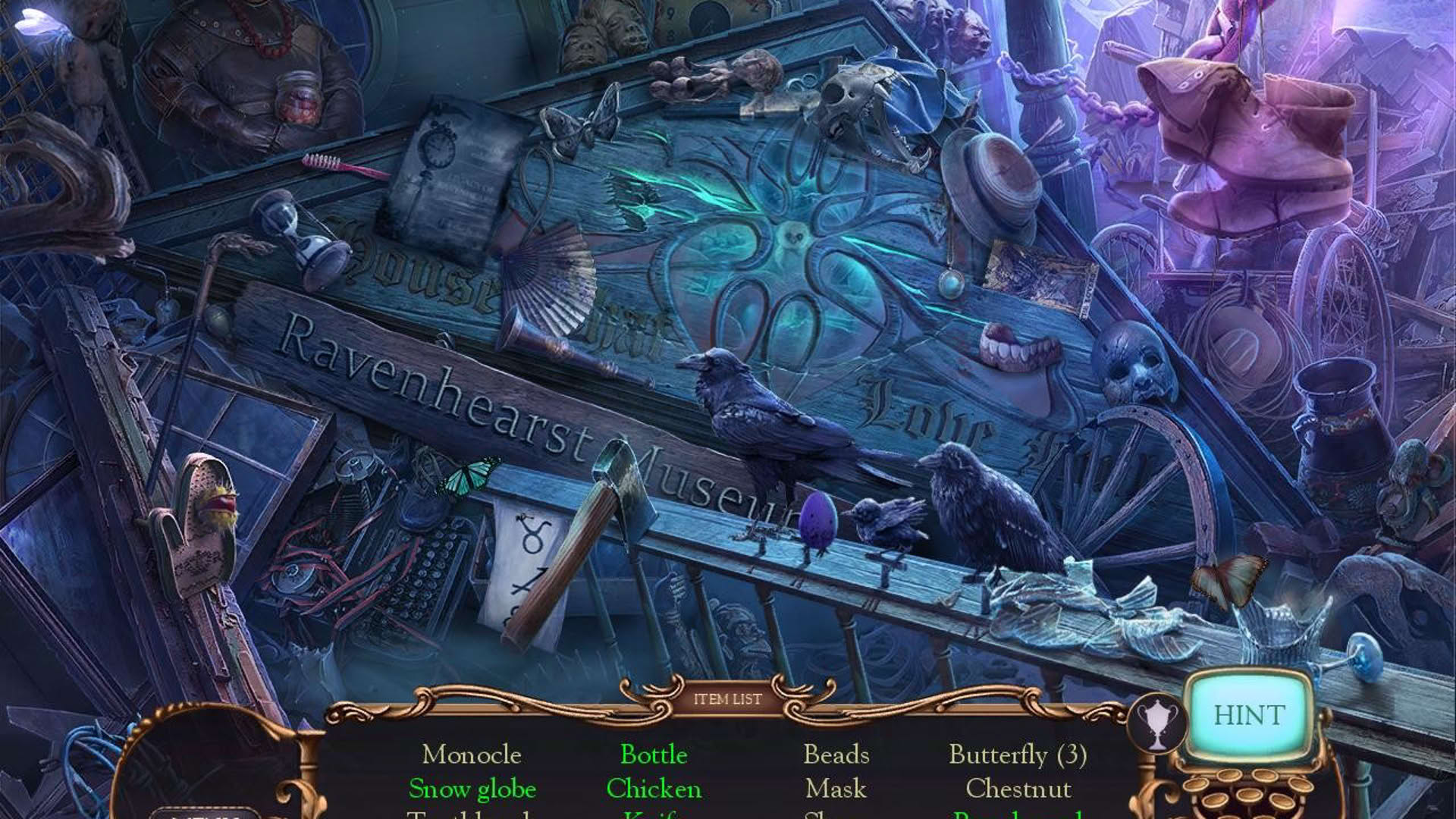 Screenshot for Mystery Case Files: Ravenhearst Unlocked