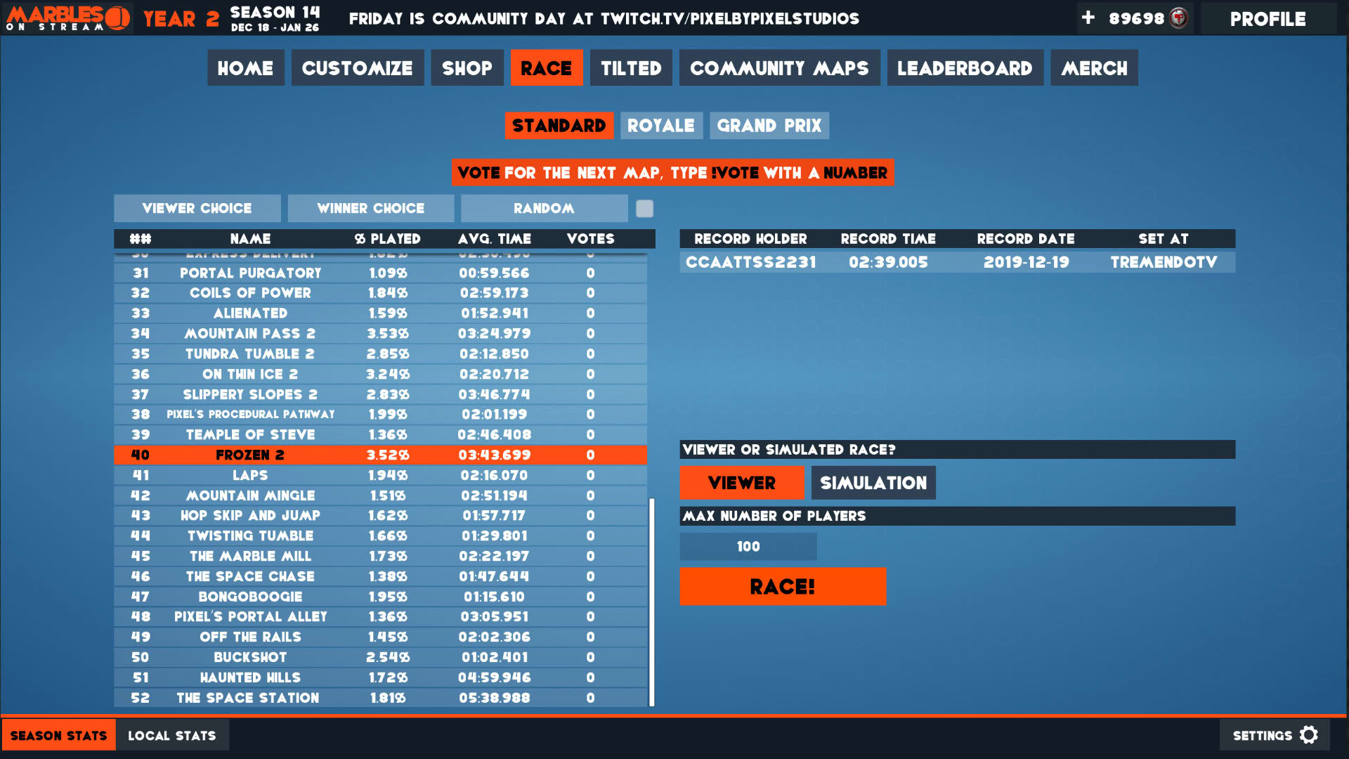 Screenshot for Marbles on Stream