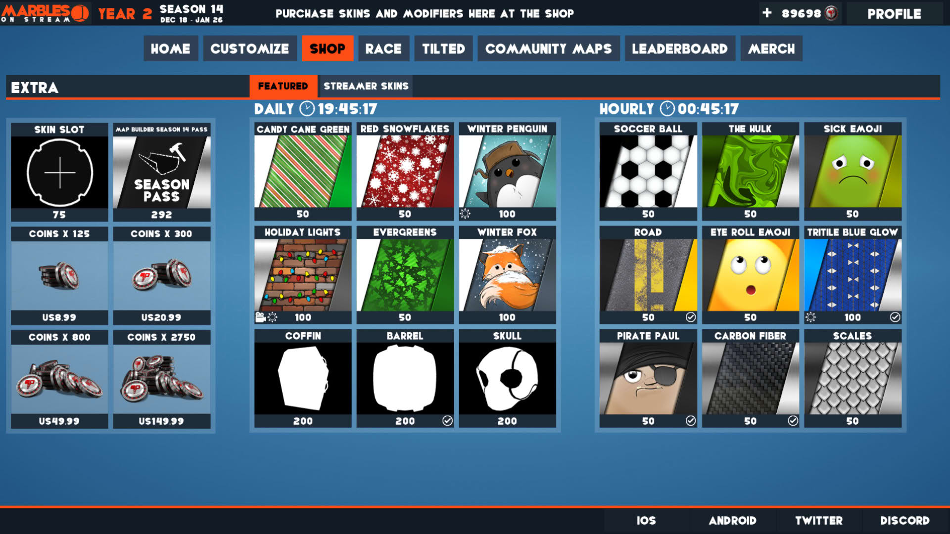Screenshot for Marbles on Stream