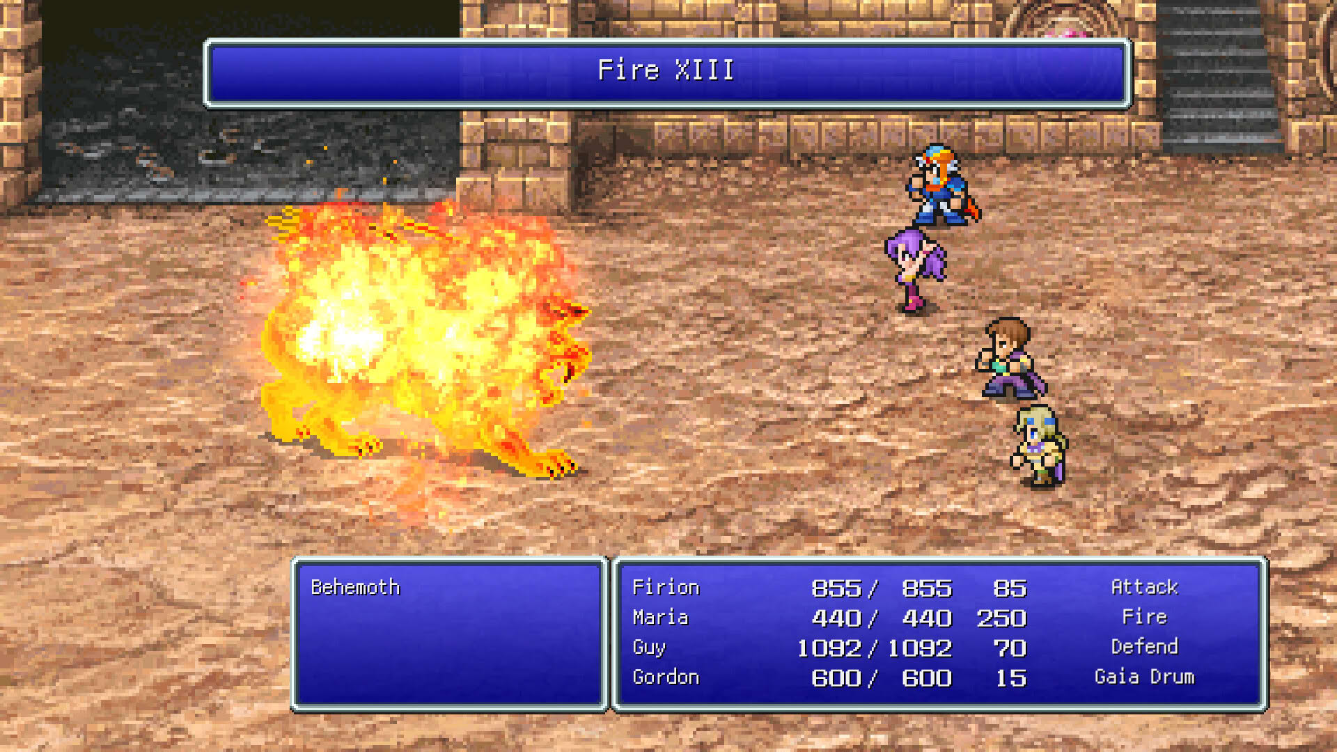 Screenshot for Final Fantasy II