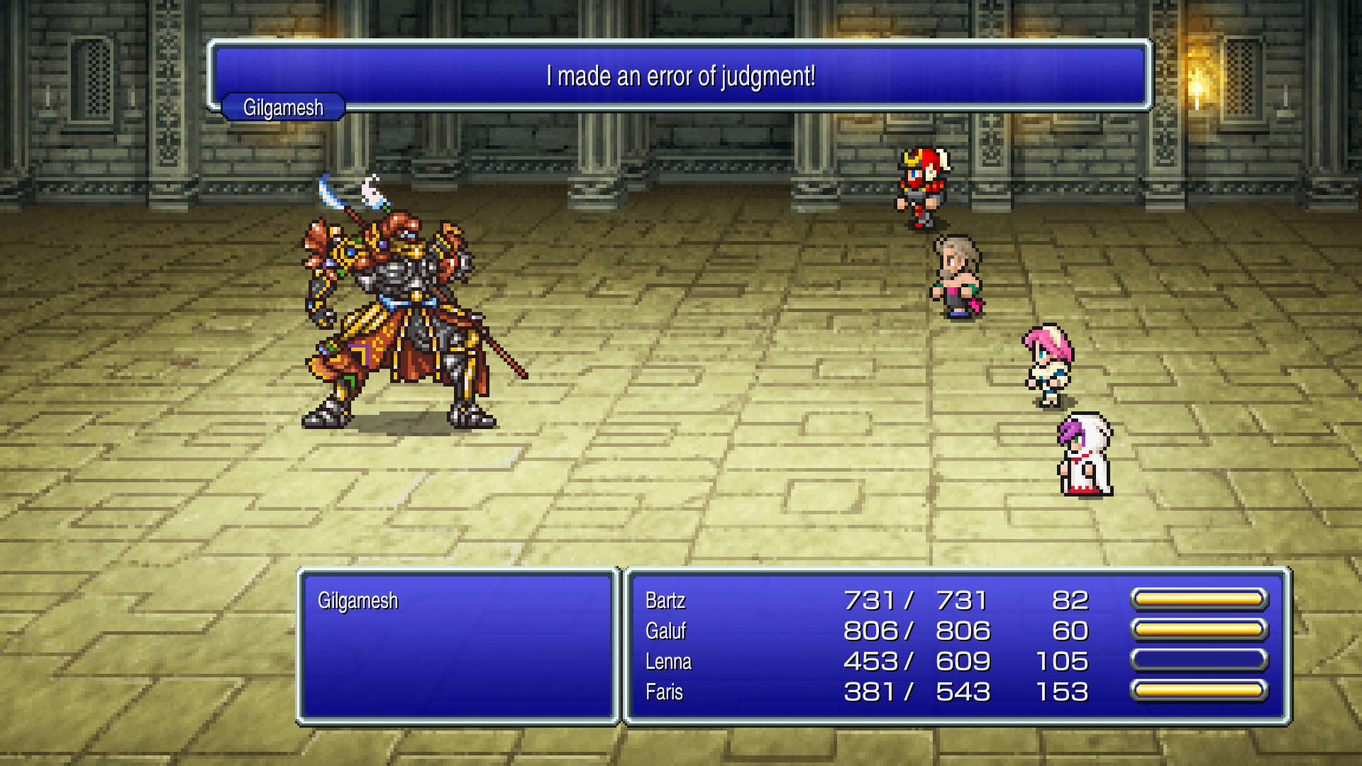 Screenshot for Final Fantasy V