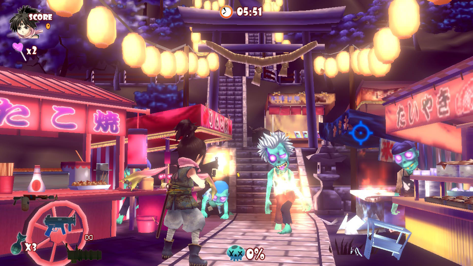 Screenshot for Zombie Panic in Wonderland DX
