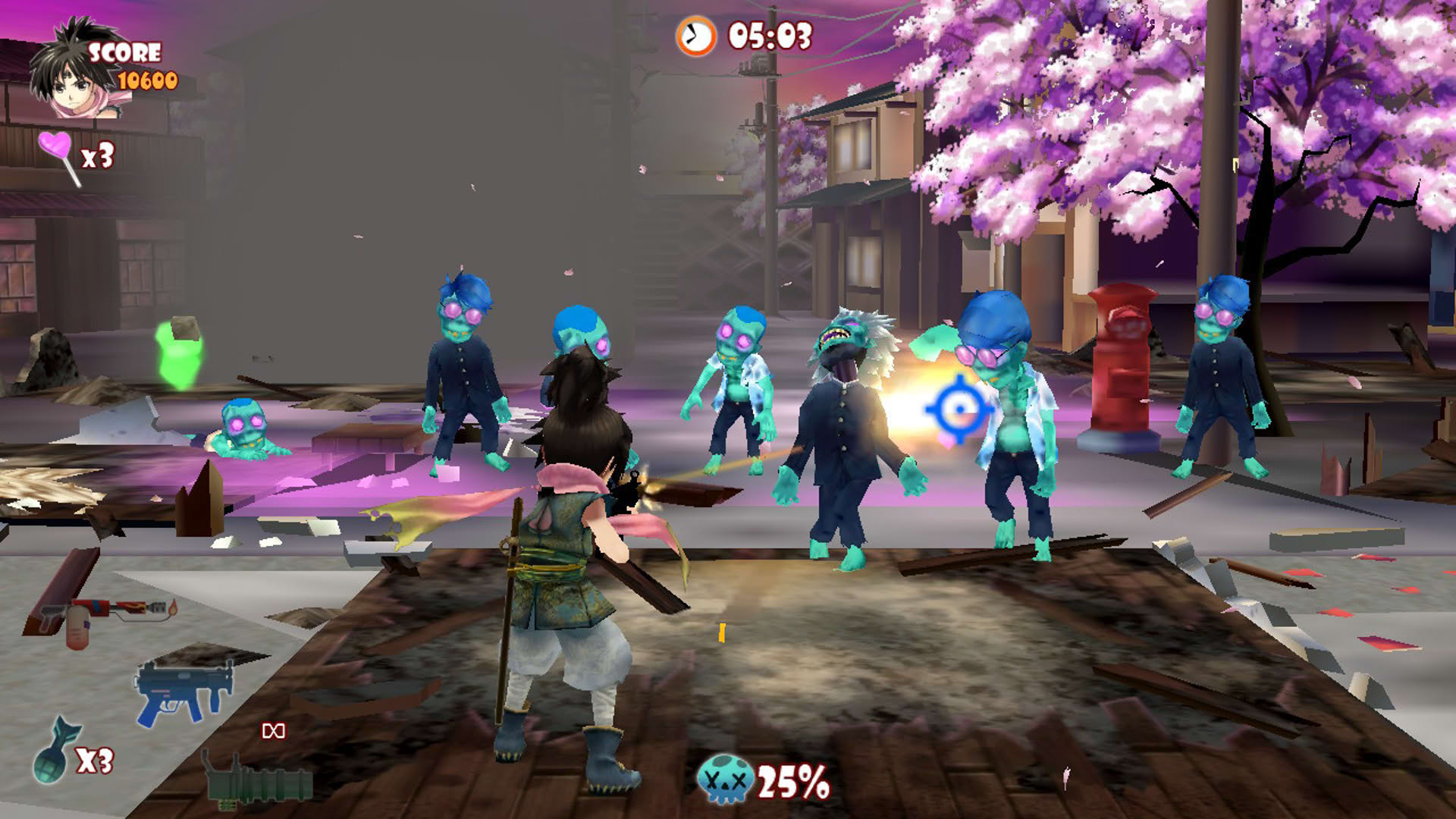 Screenshot for Zombie Panic in Wonderland DX