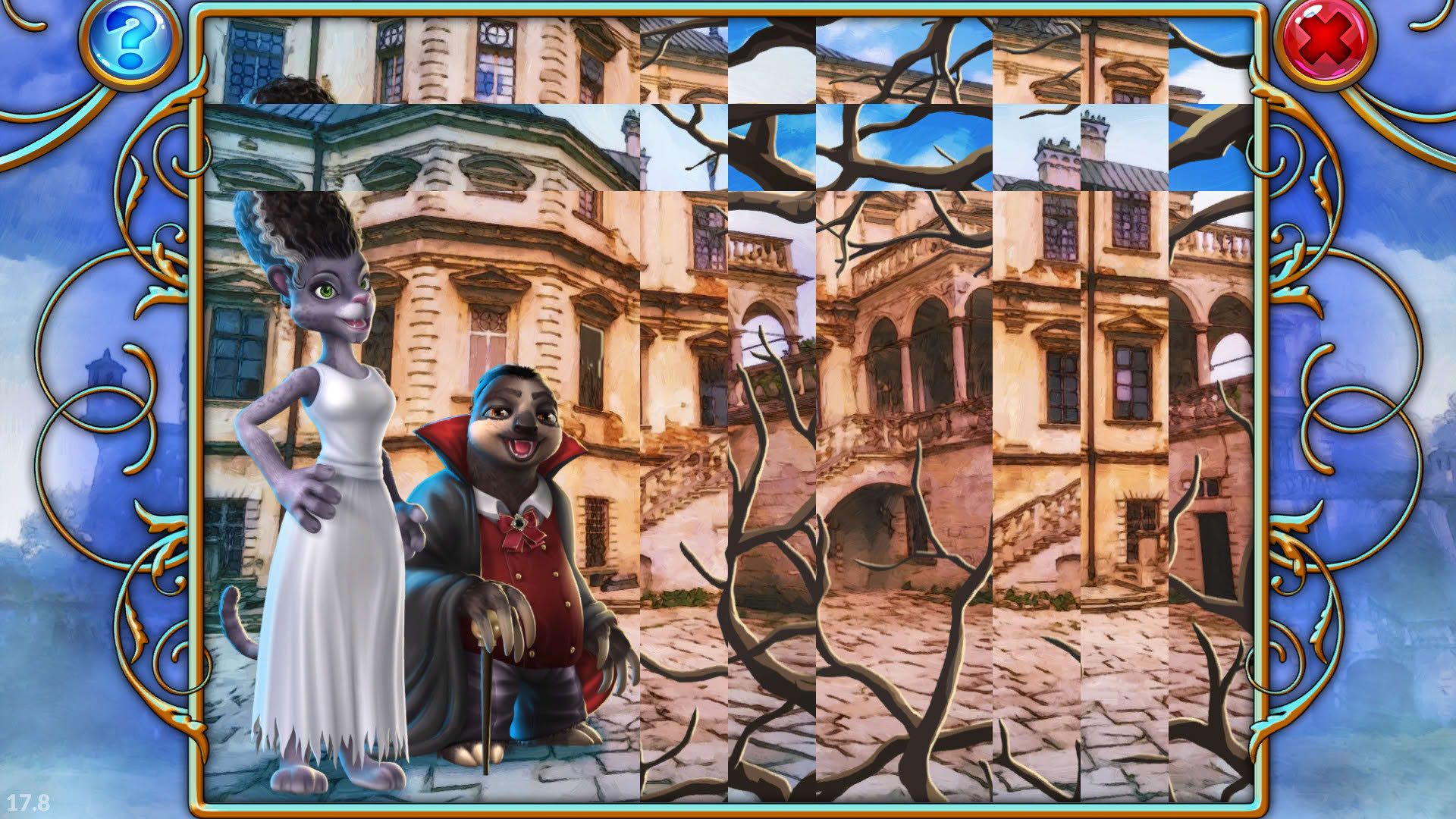 Screenshot for Travel Mosaics 10: Spooky Halloween