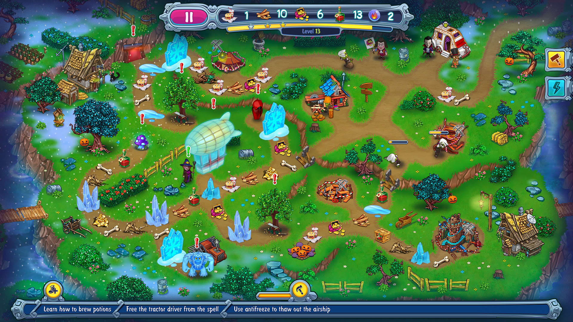 Screenshot for Incredible Dracula: The Ice Kingdom