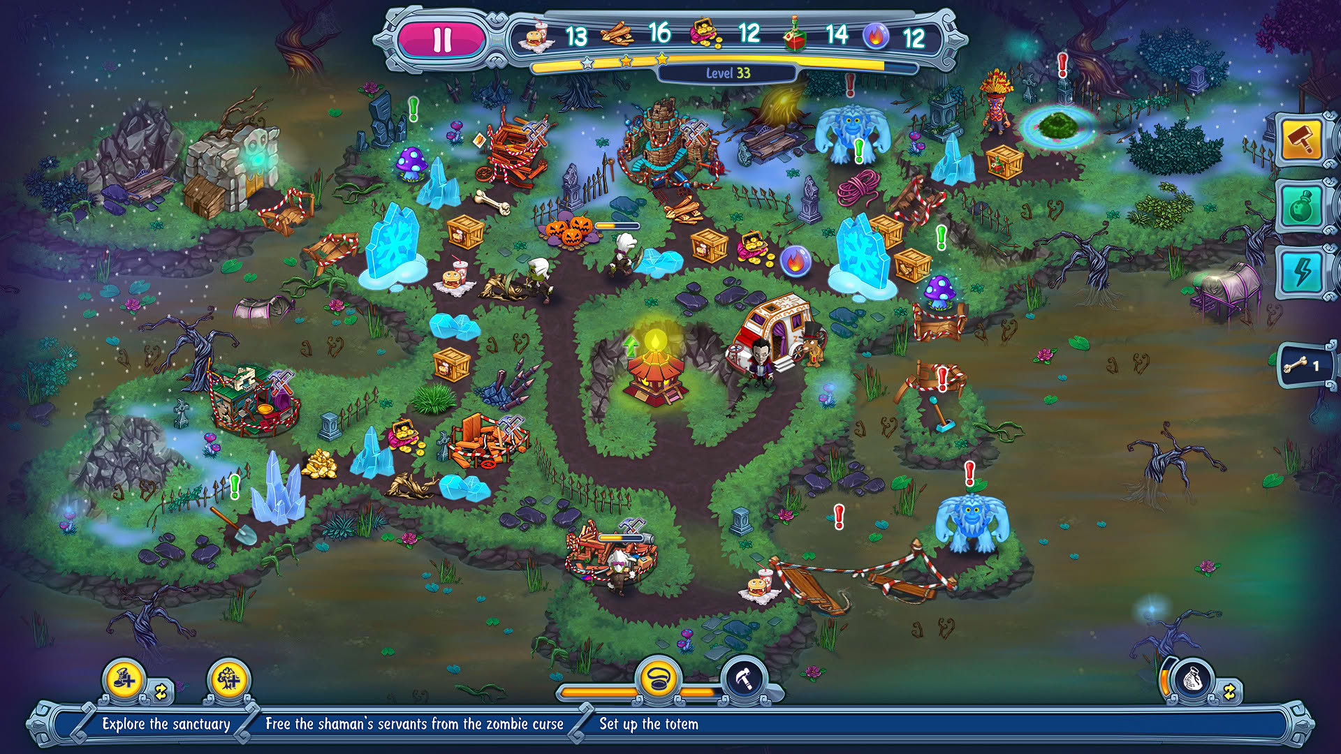 Screenshot for Incredible Dracula: The Ice Kingdom
