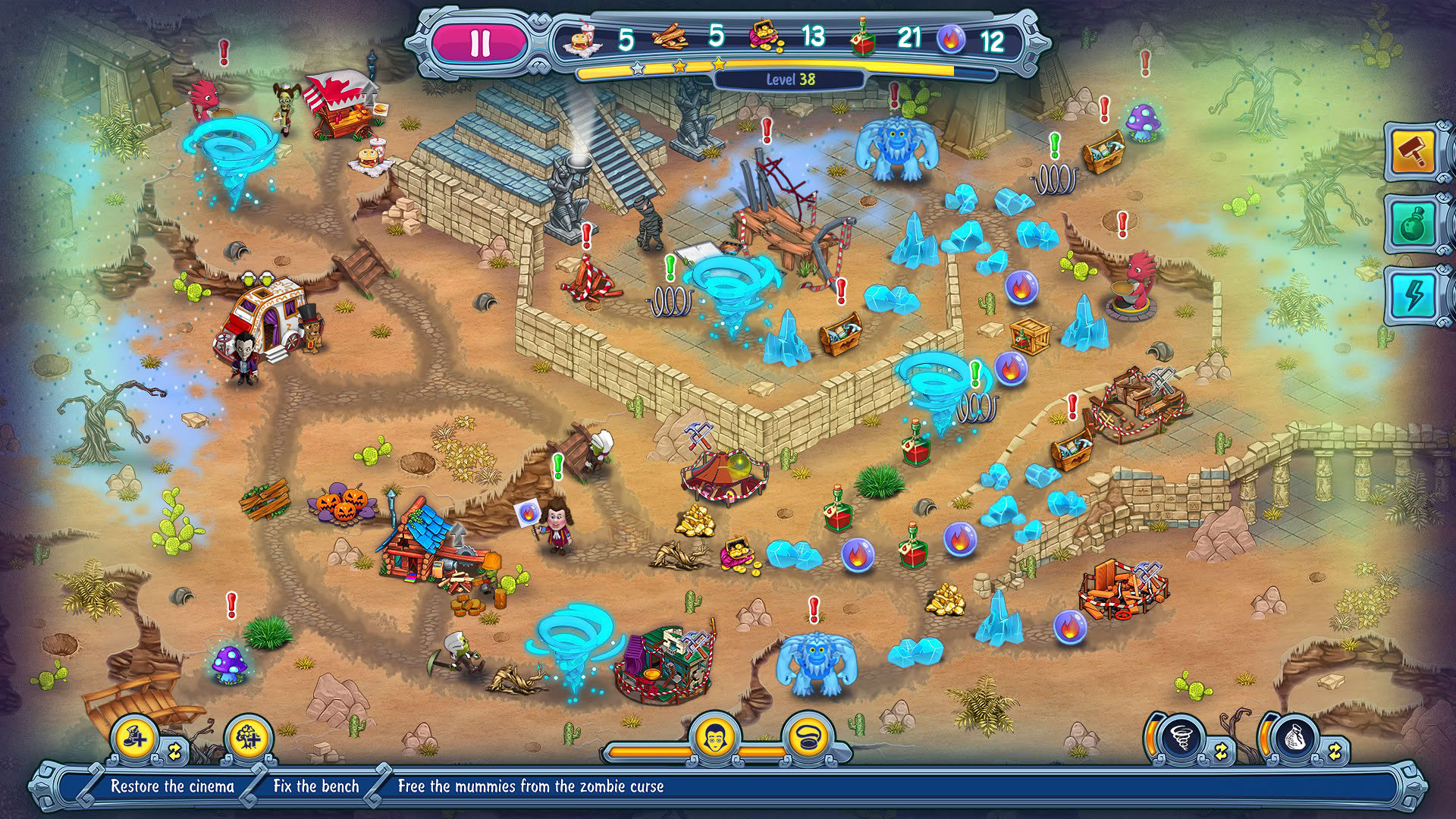 Screenshot for Incredible Dracula: The Ice Kingdom