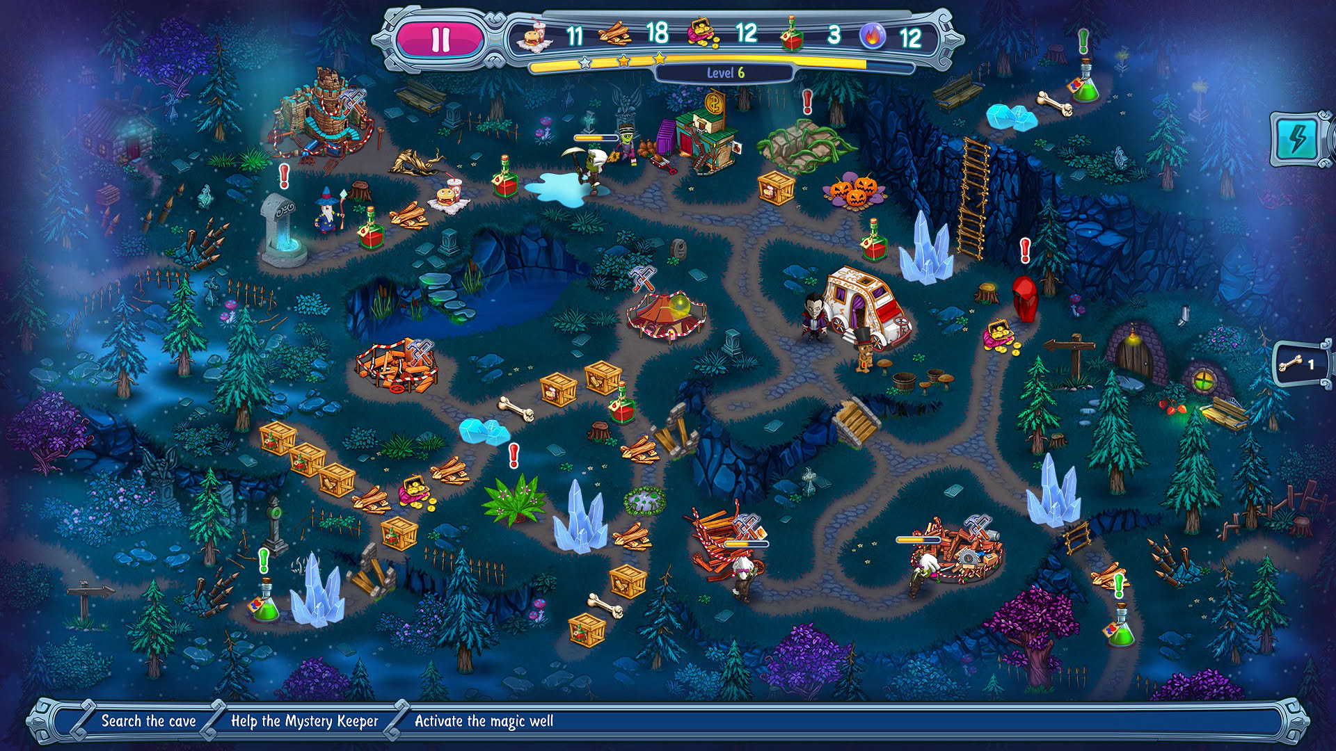 Screenshot for Incredible Dracula: The Ice Kingdom