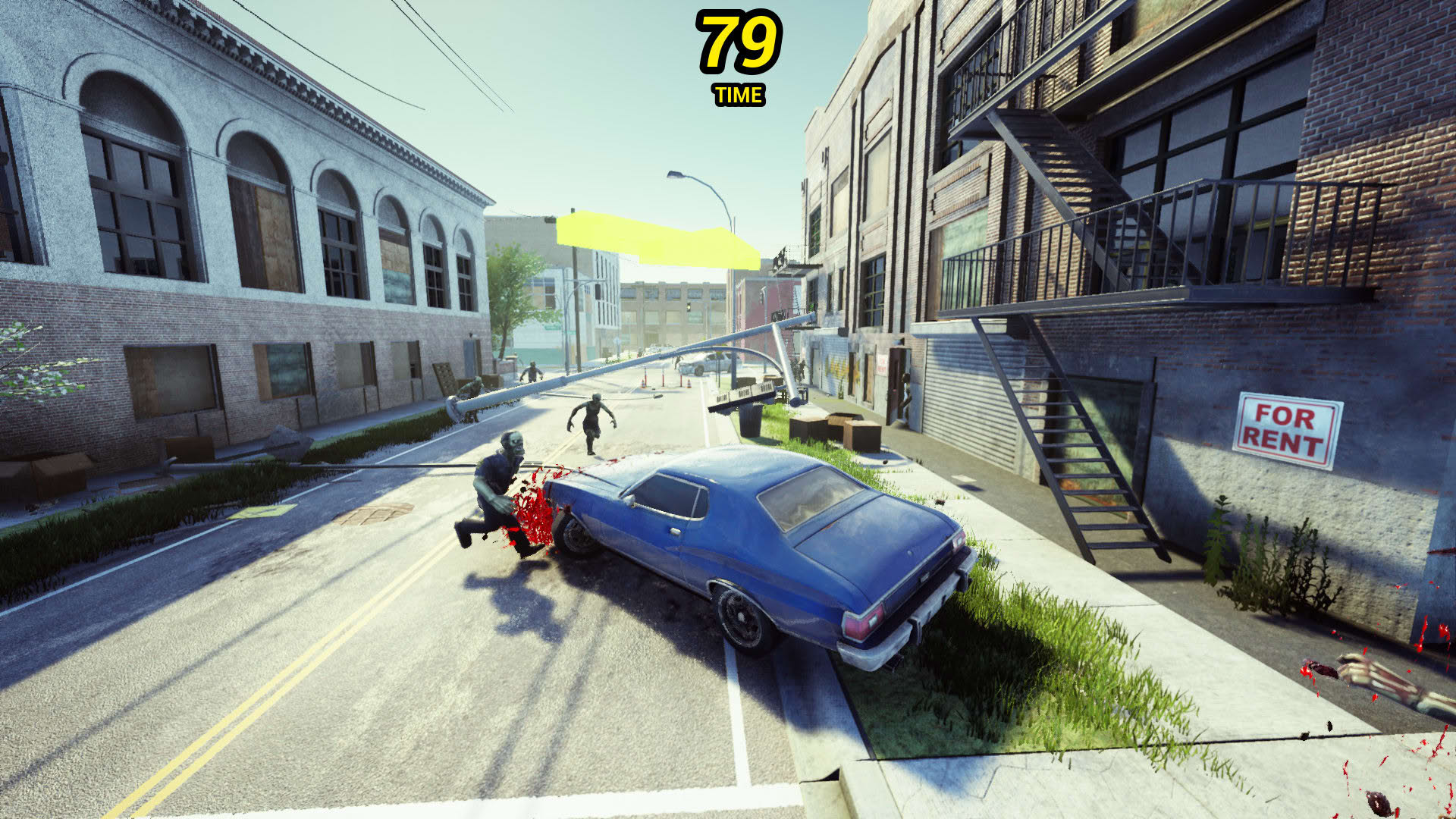 Screenshot for Zombie Road Rider