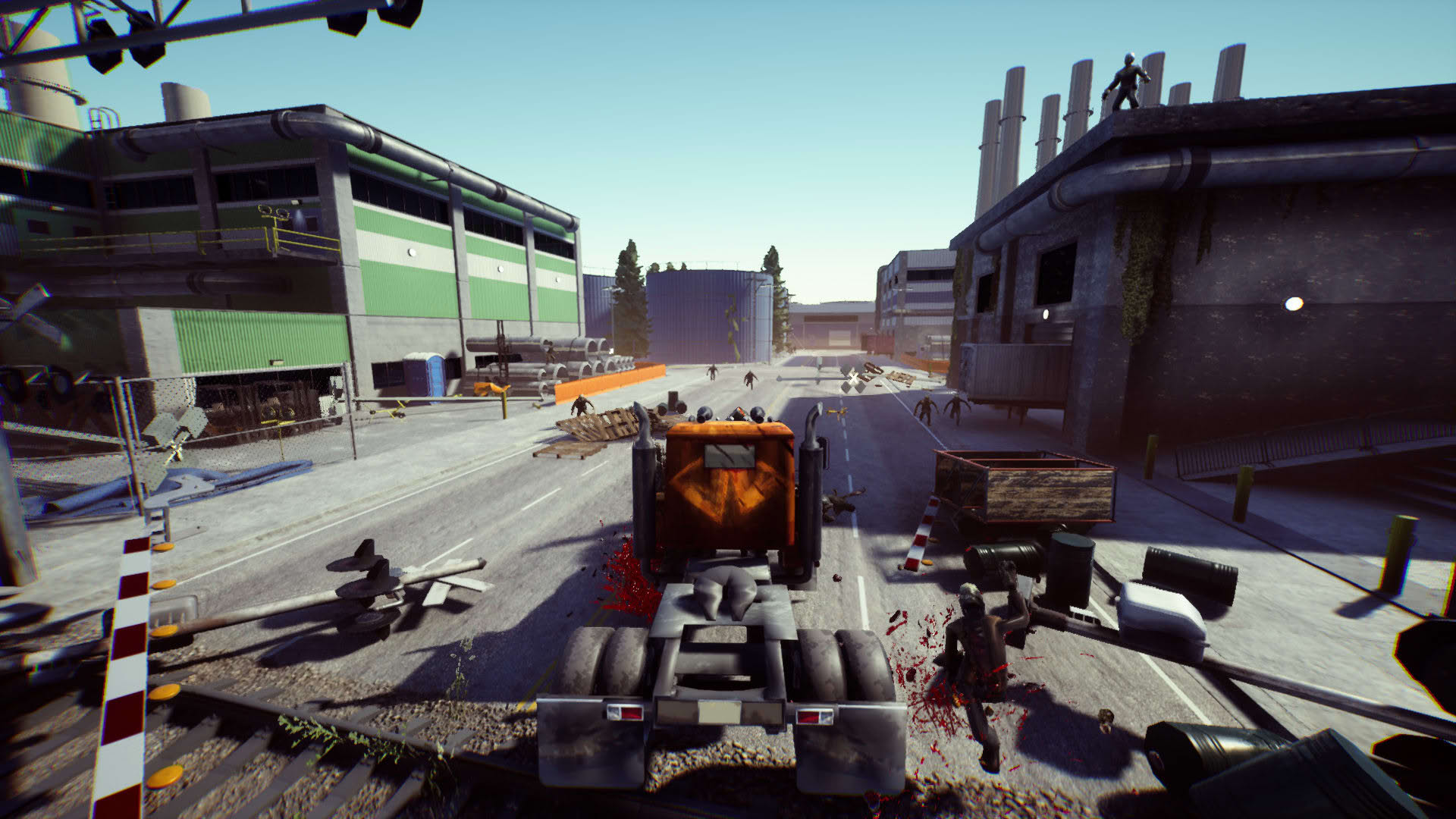 Screenshot for Zombie Road Rider