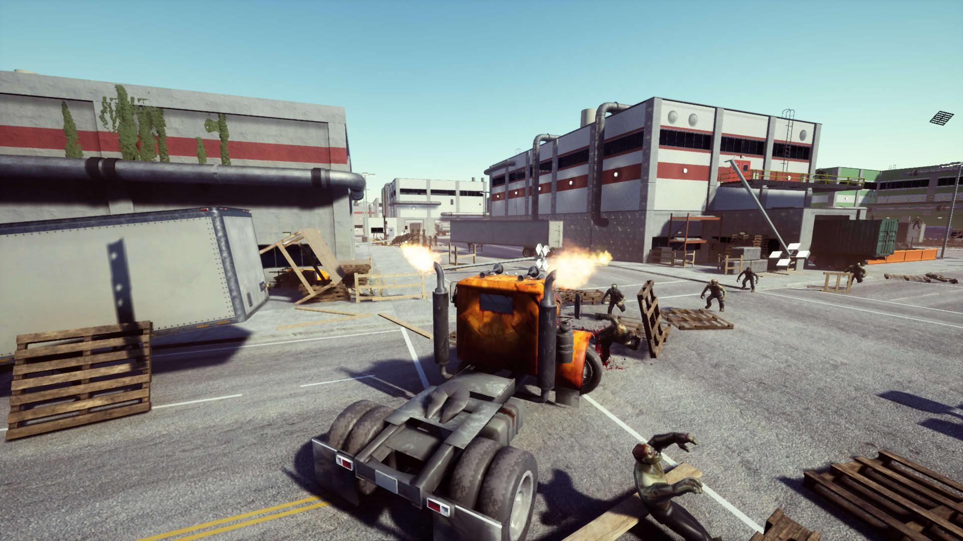 Screenshot for Zombie Road Rider