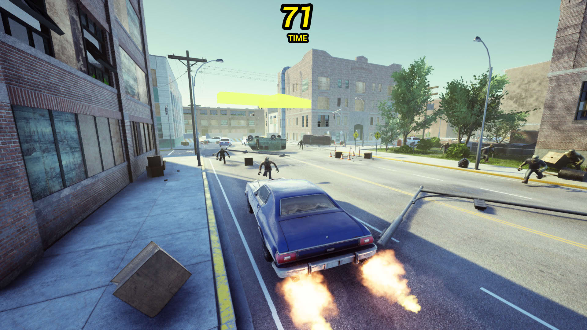 Screenshot for Zombie Road Rider