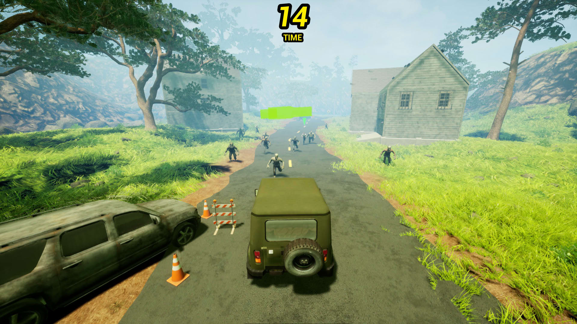 Screenshot for Zombie Road Rider