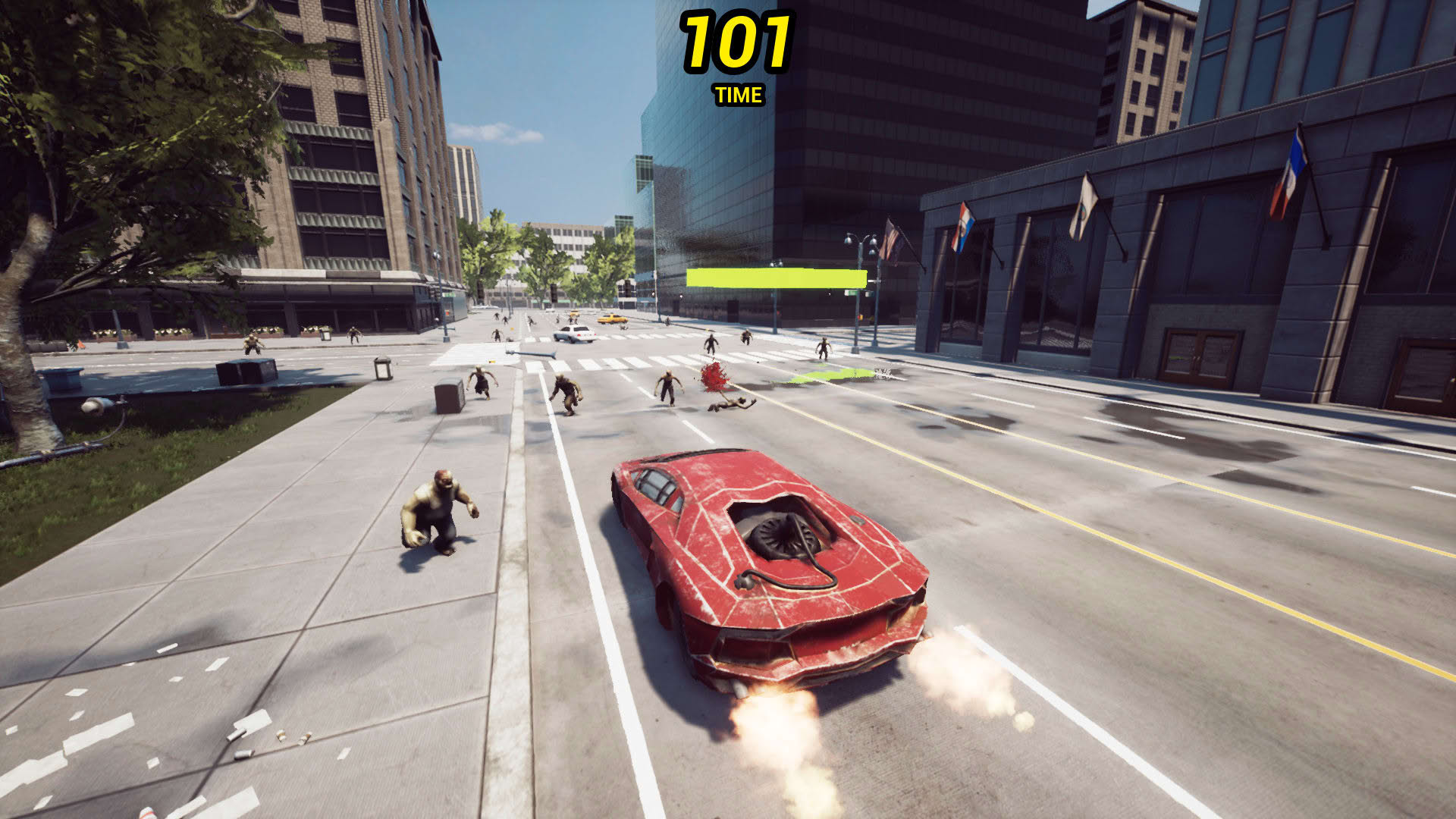 Screenshot for Zombie Road Rider