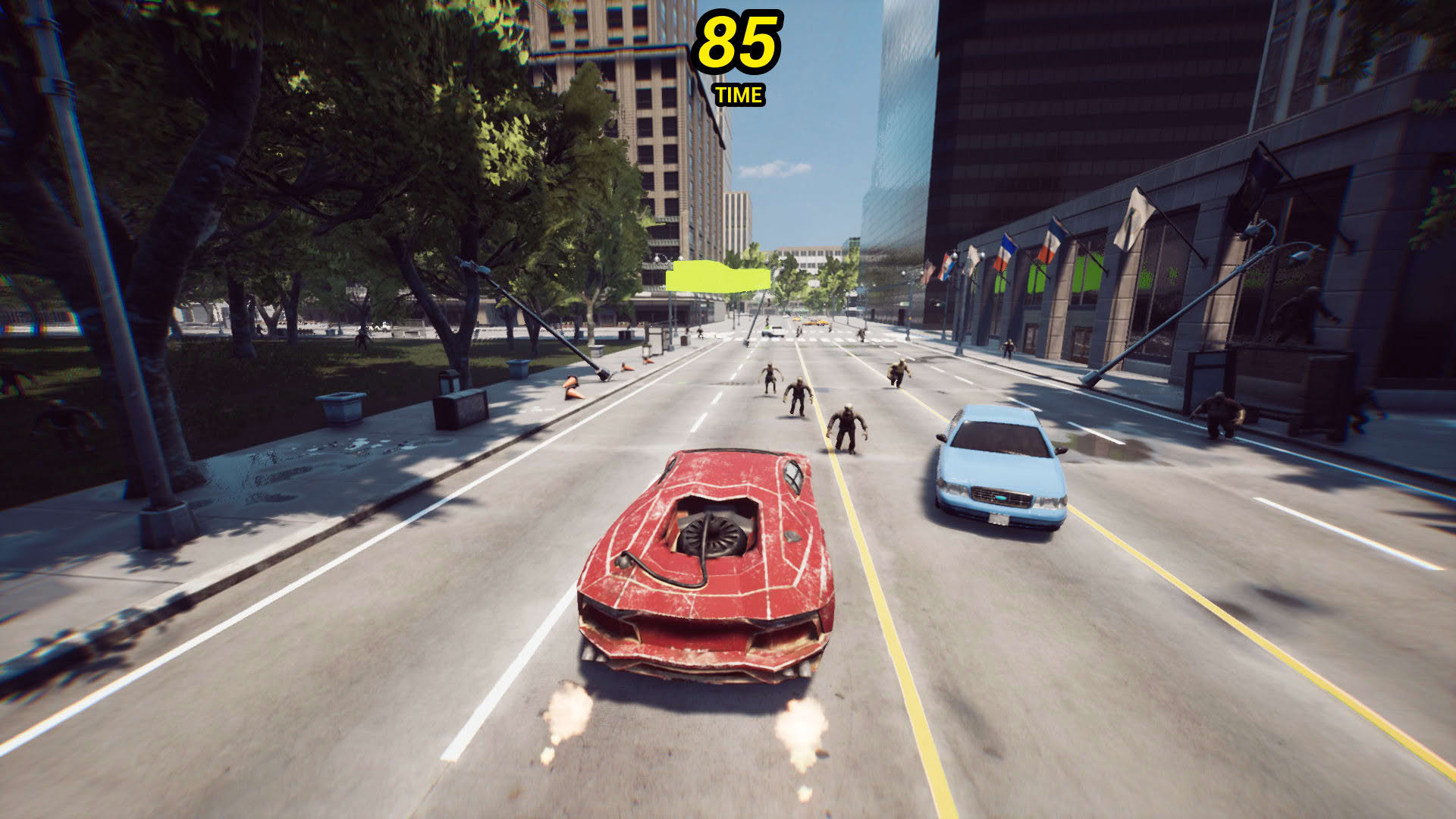 Screenshot for Zombie Road Rider