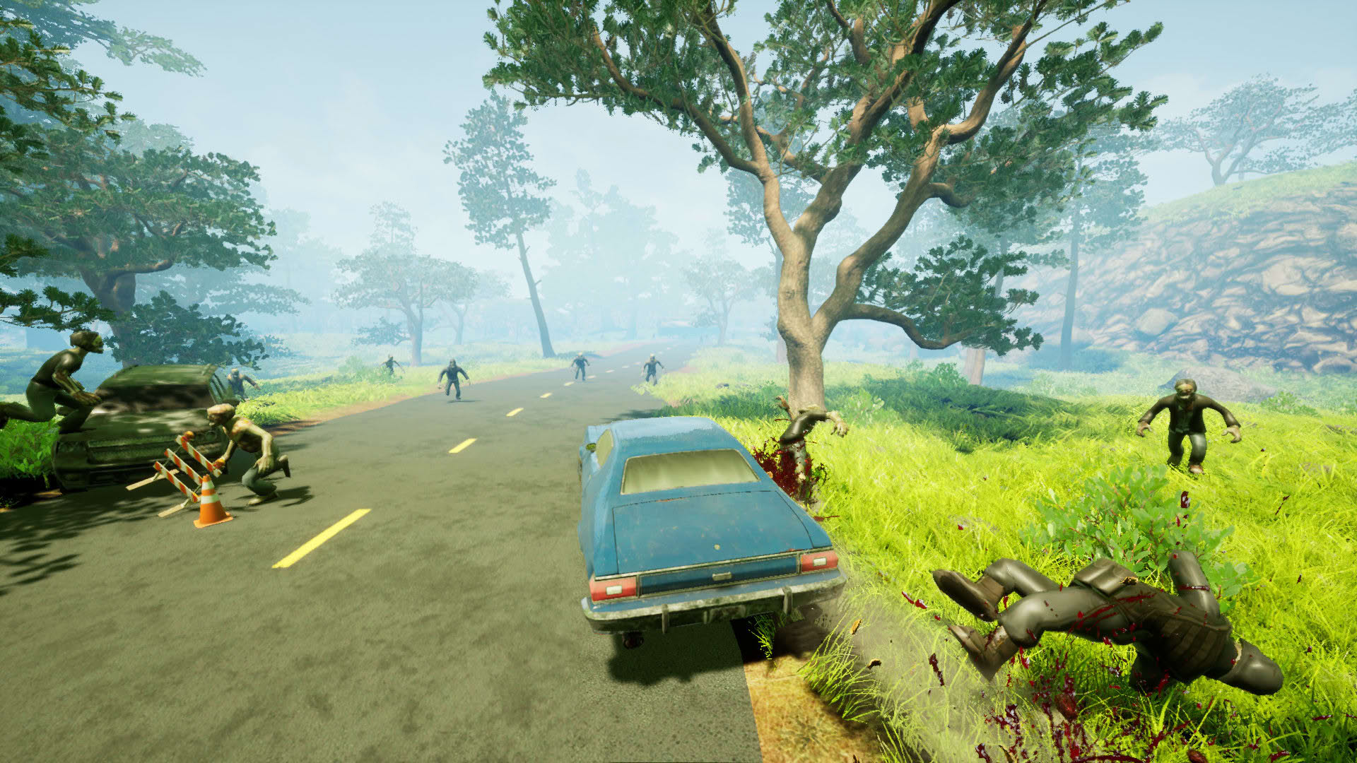 Screenshot for Zombie Road Rider