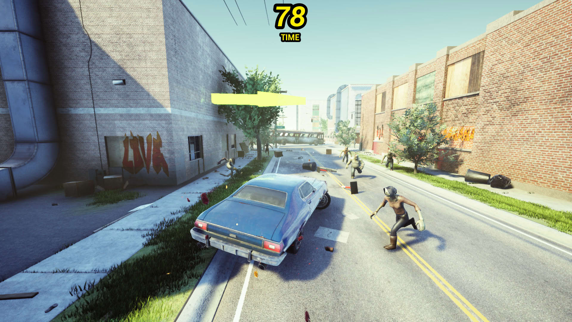 Screenshot for Zombie Road Rider