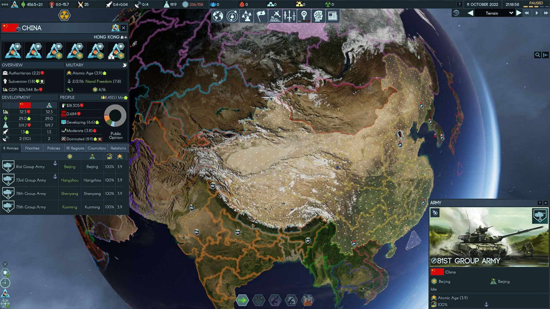 Screenshot for Terra Invicta