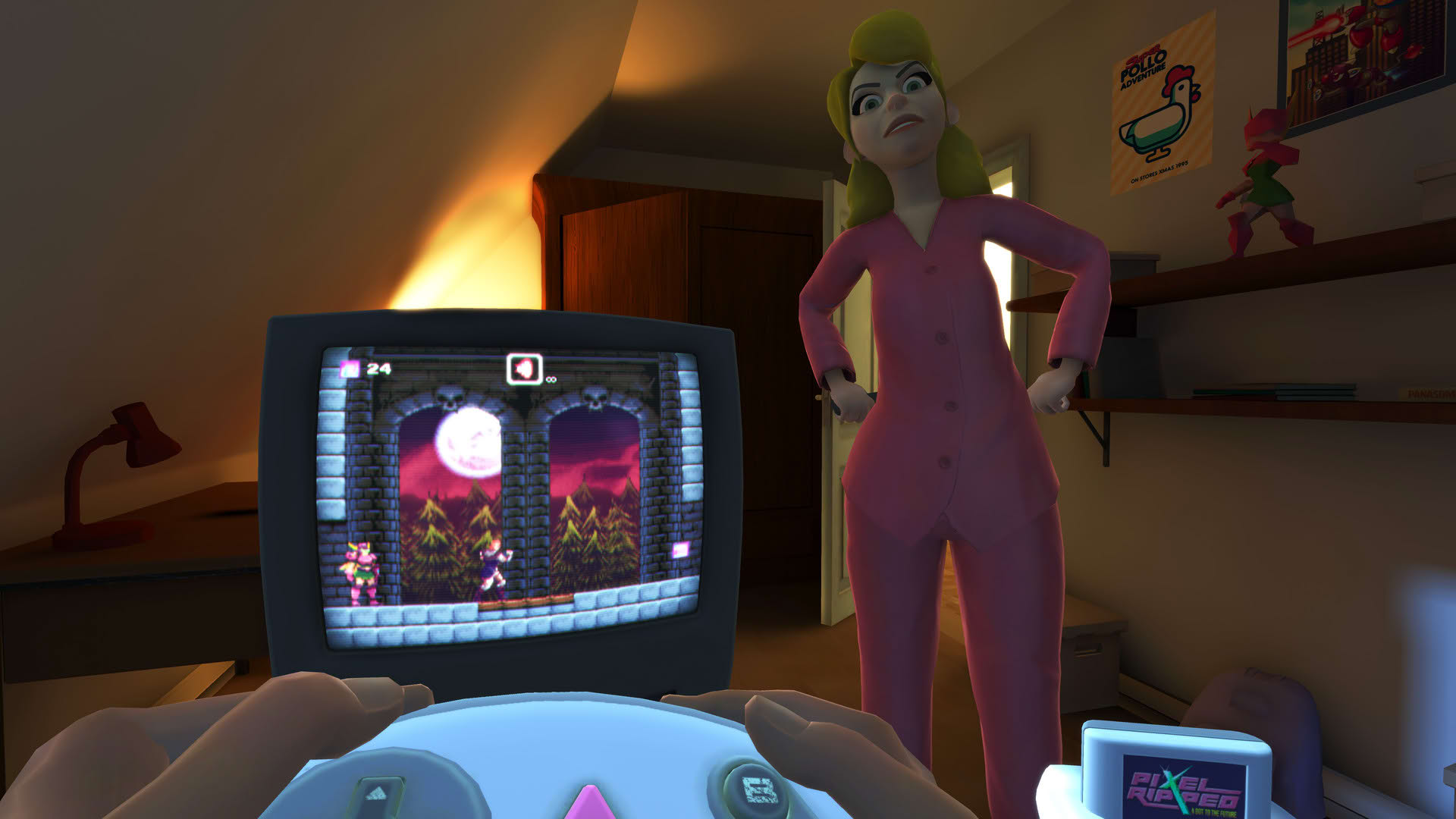 Screenshot for Pixel Ripped 1995