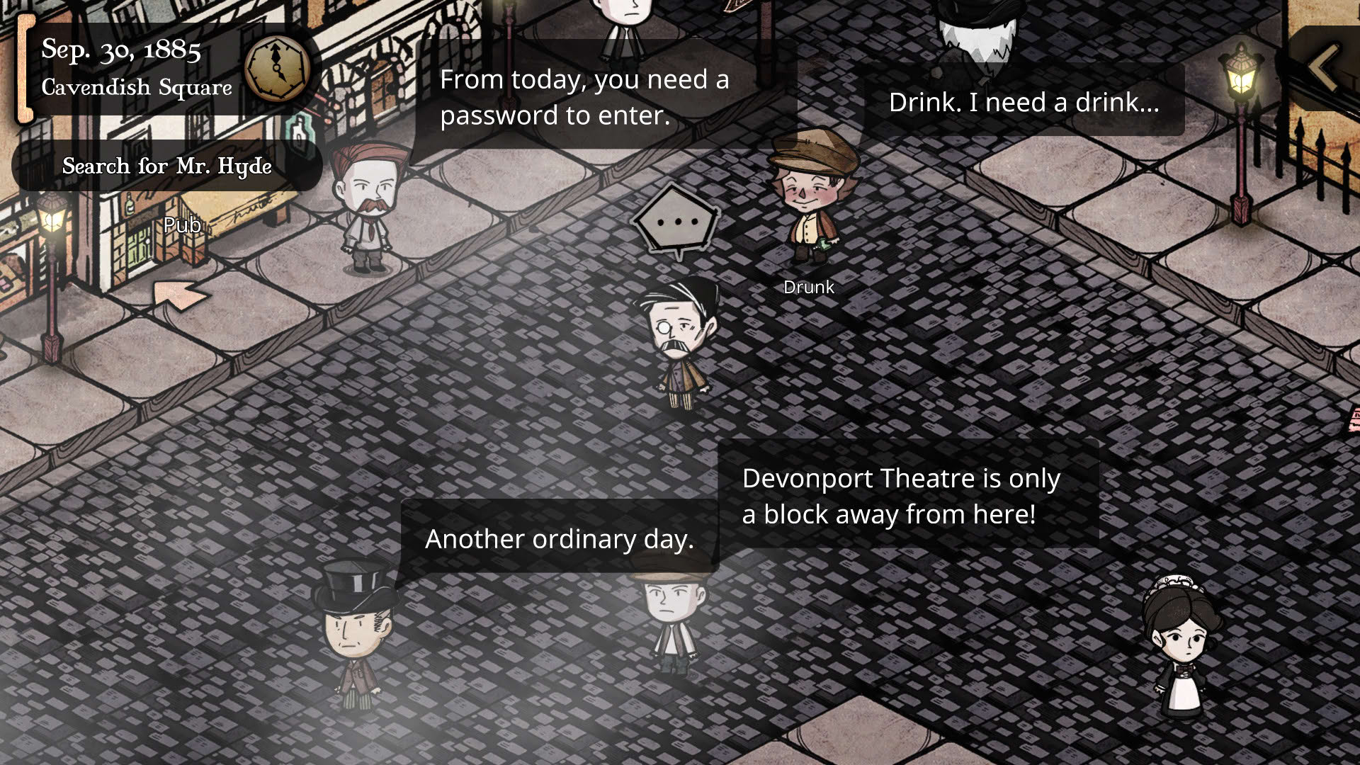 Screenshot for MazM: Jekyll and Hyde