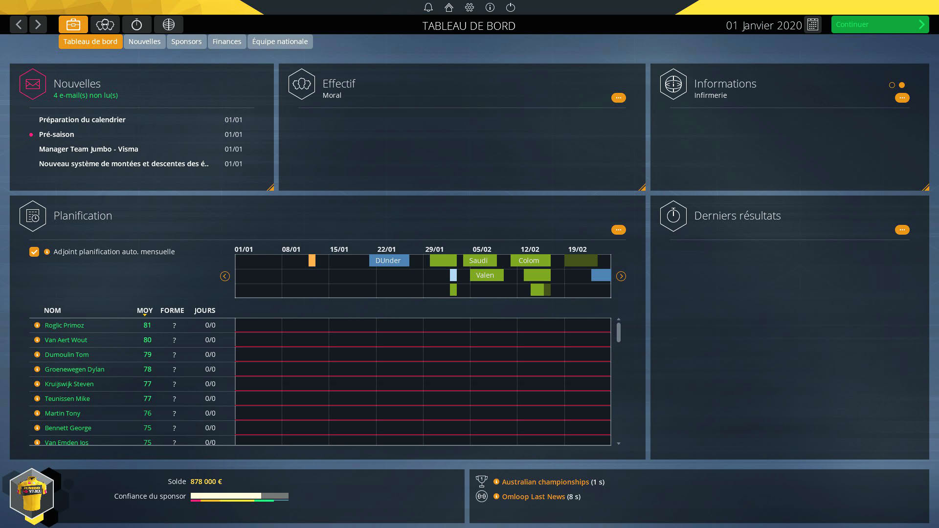 Screenshot for Pro Cycling Manager 2020