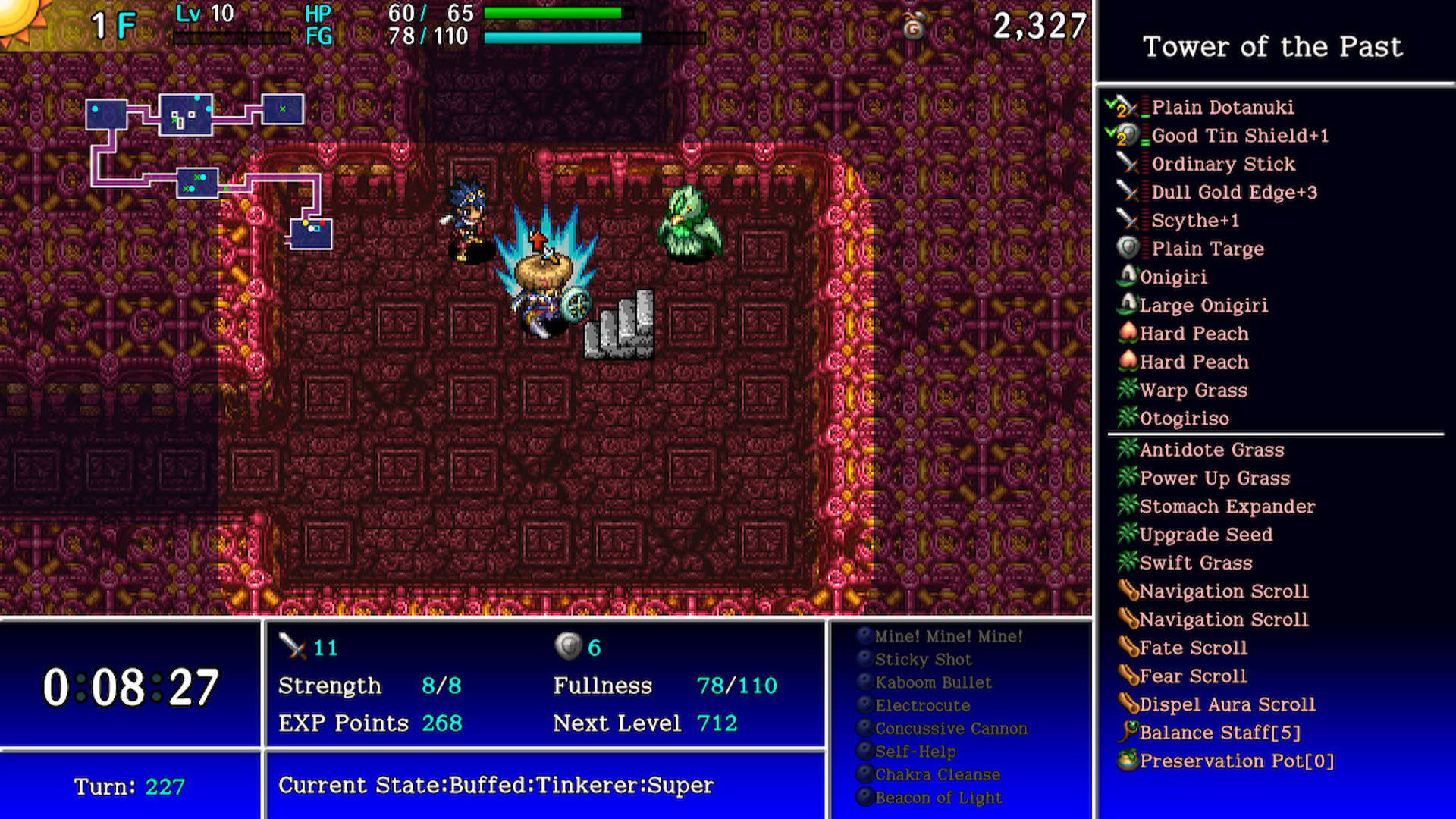Screenshot for Shiren the Wanderer: The Tower of Fortune and the Dice of Fate