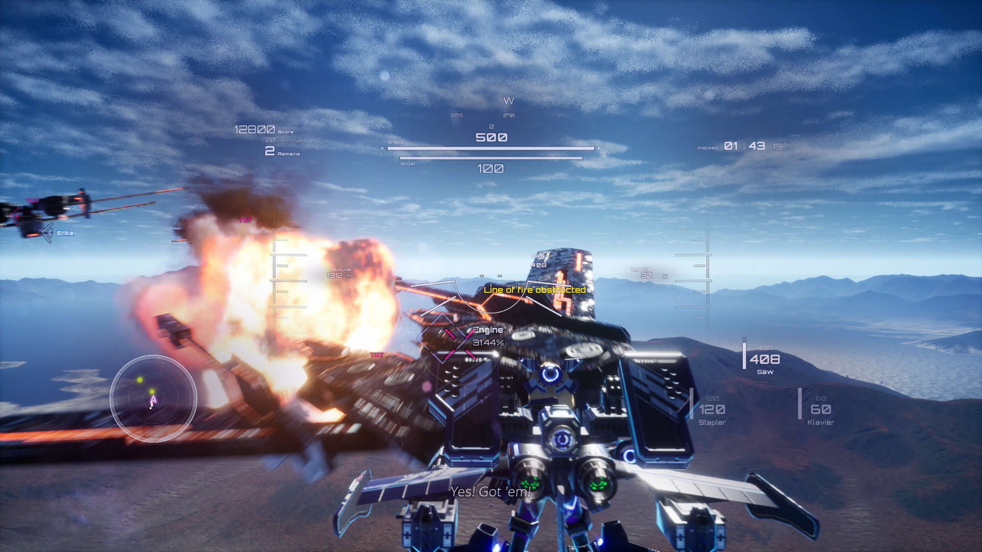 Screenshot for Wing of Darkness