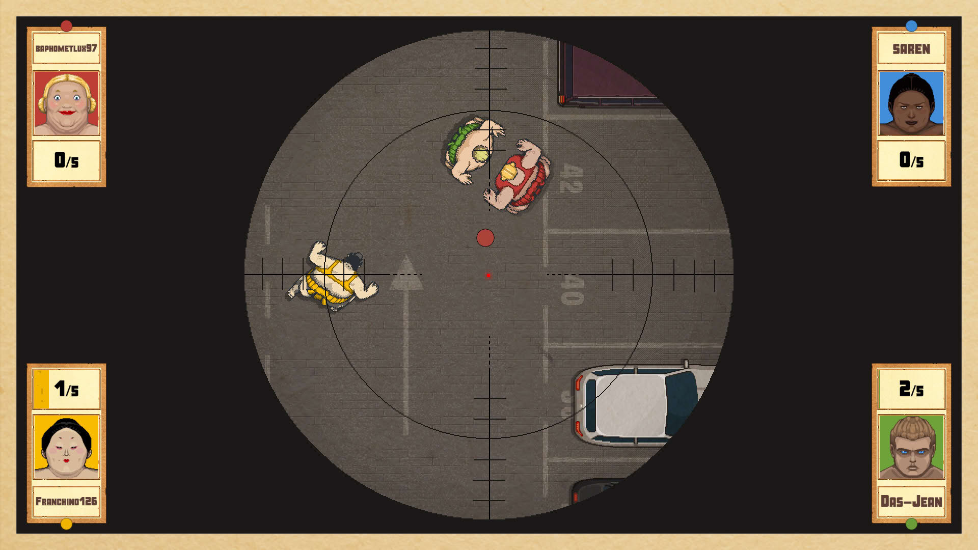 Screenshot for Circle of Sumo: Online Rumble!