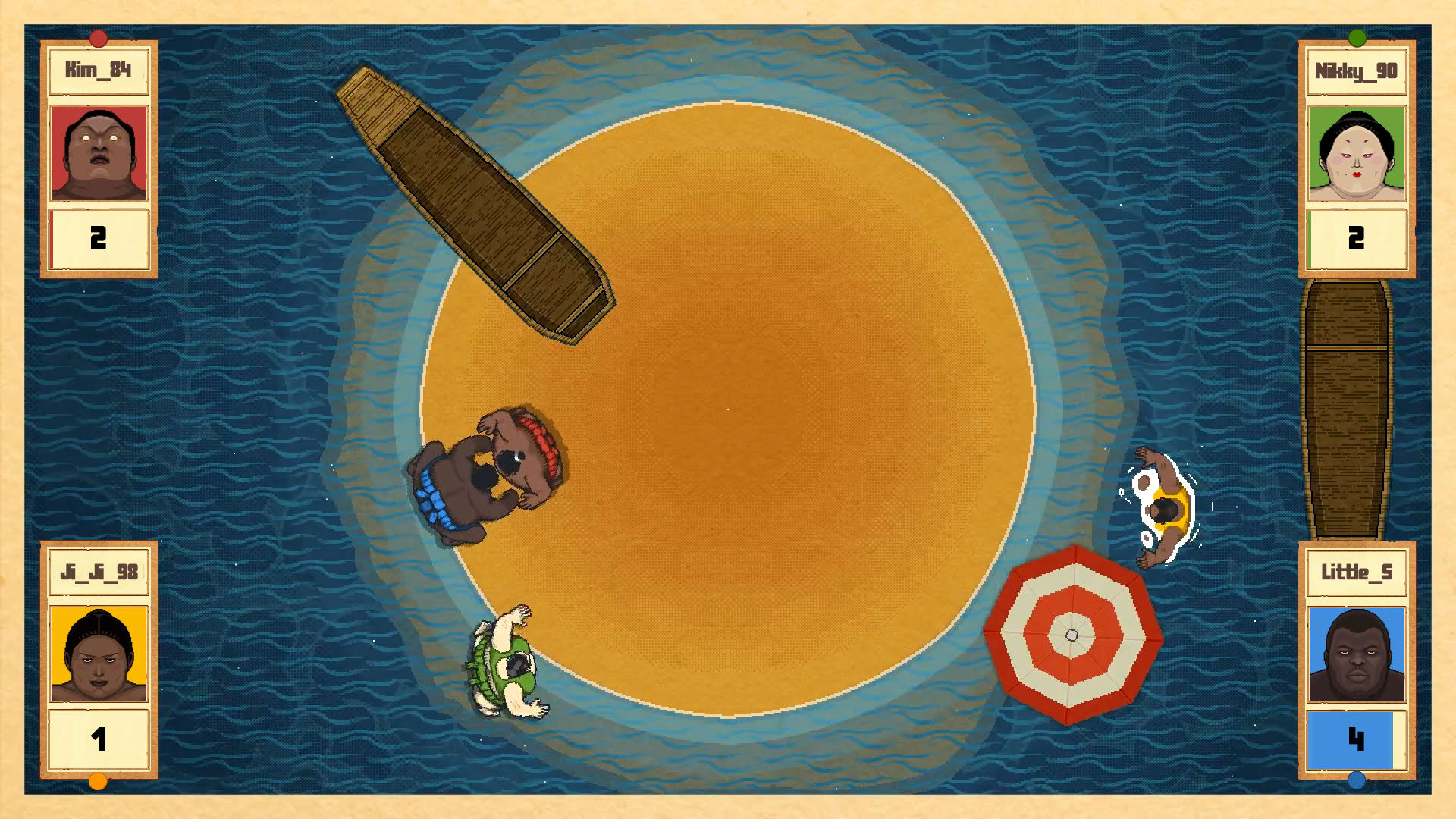 Screenshot for Circle of Sumo: Online Rumble!
