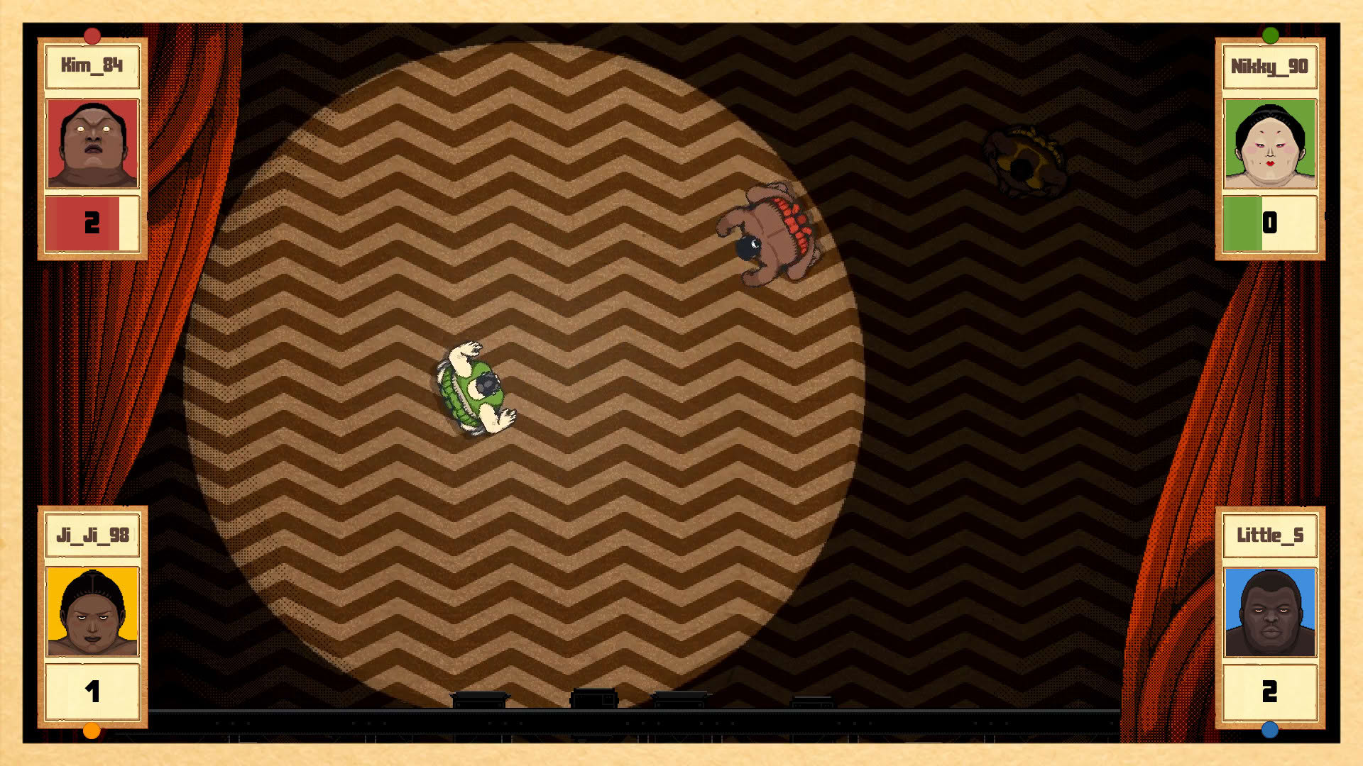 Screenshot for Circle of Sumo: Online Rumble!