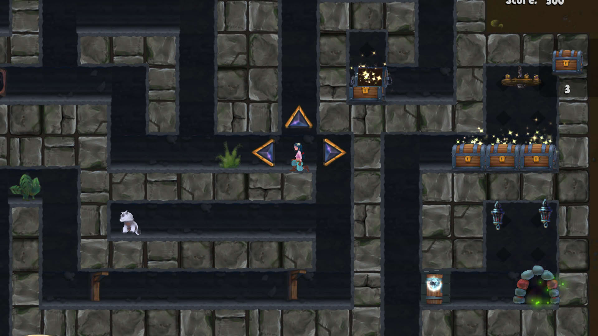 Screenshot for Caves and Castles: Underworld