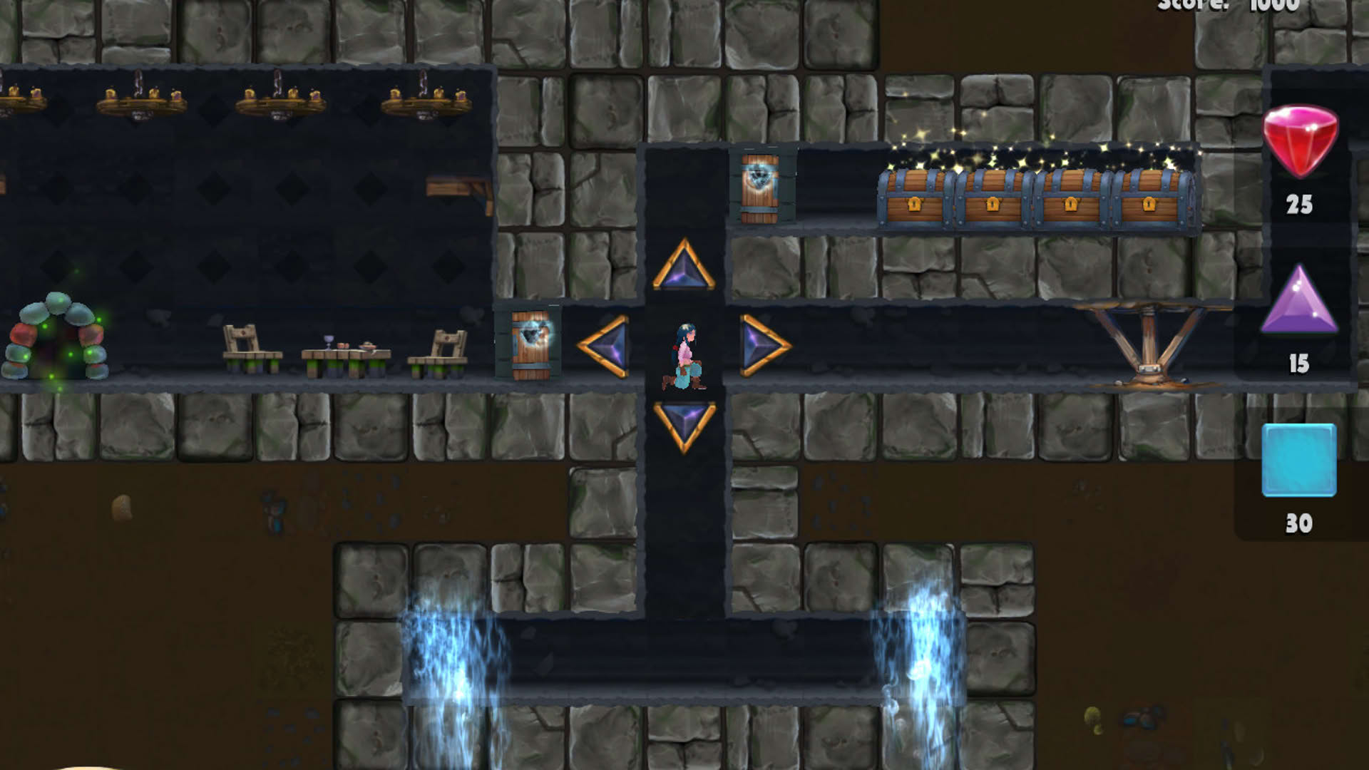 Screenshot for Caves and Castles: Underworld