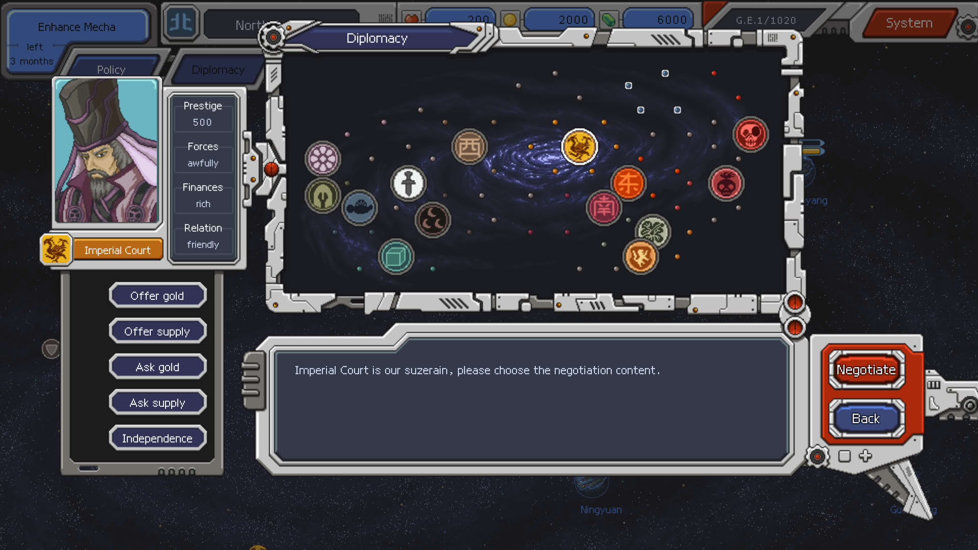 Screenshot for Chaos Galaxy
