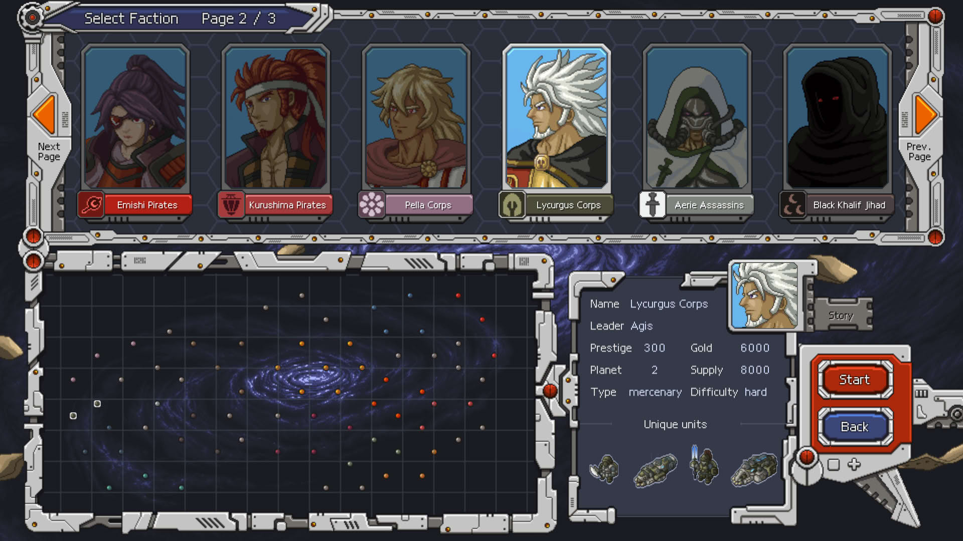 Screenshot for Chaos Galaxy