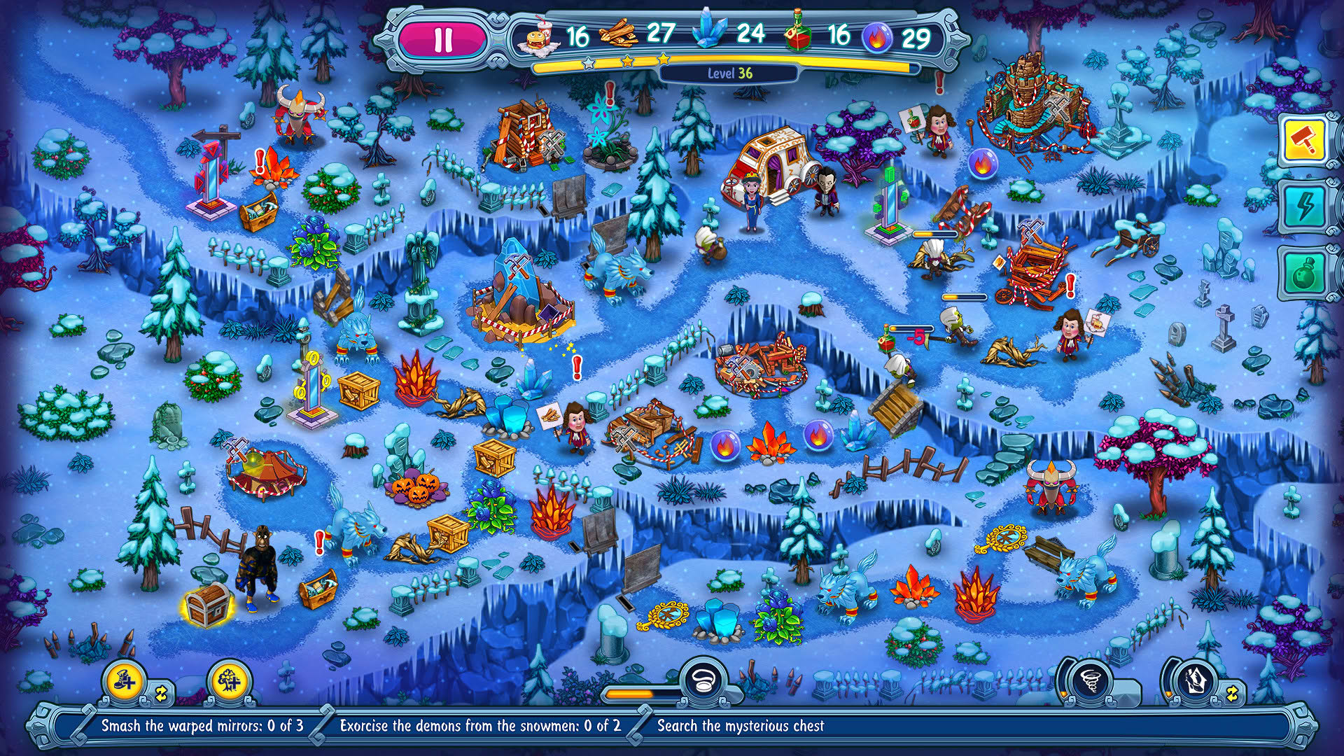Screenshot for Incredible Dracula: Witches' Curse