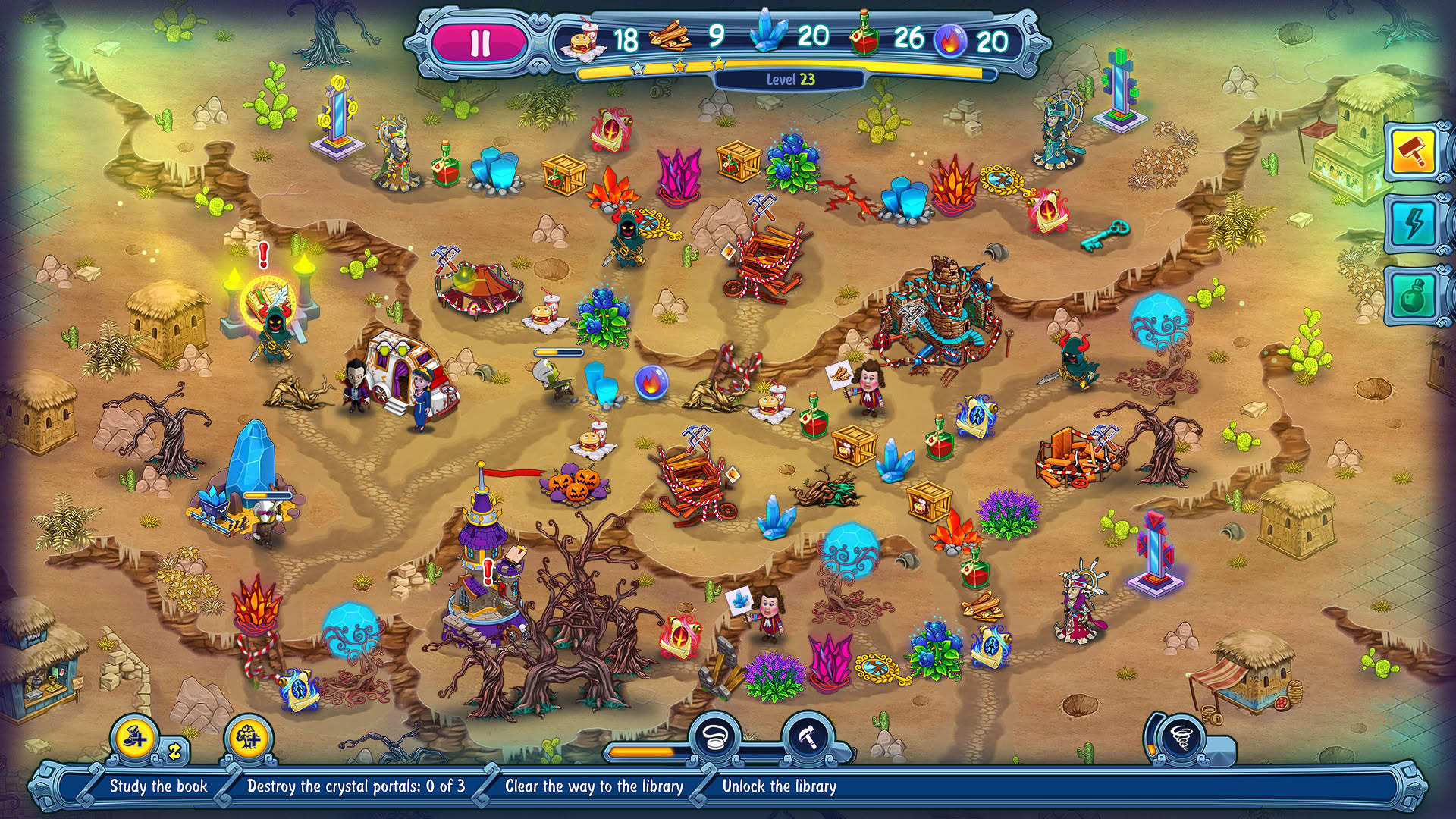 Screenshot for Incredible Dracula: Witches' Curse