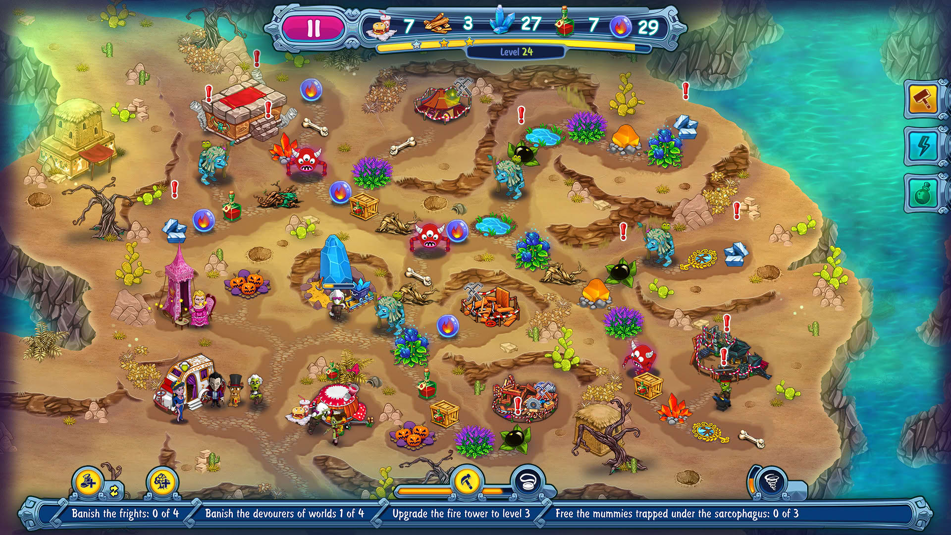 Screenshot for Incredible Dracula: Witches' Curse