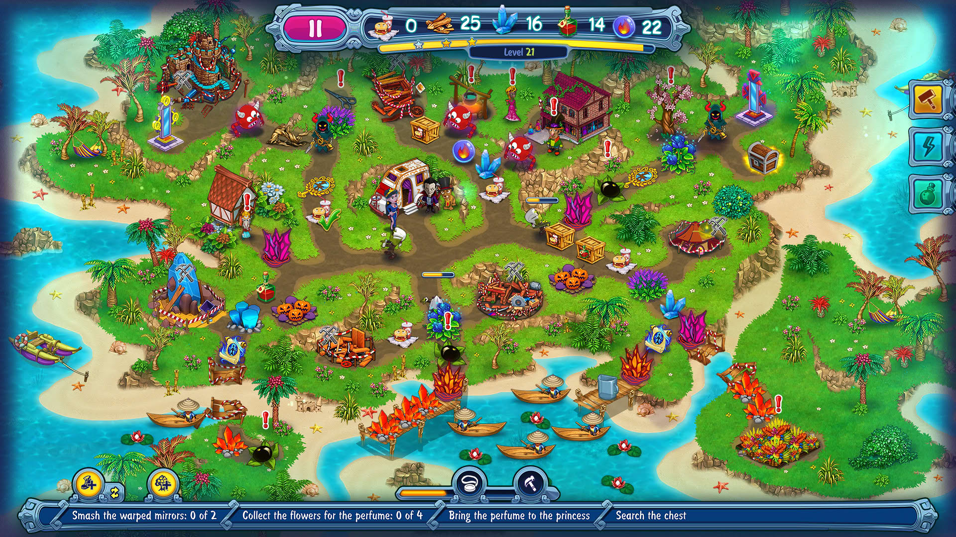 Screenshot for Incredible Dracula: Witches' Curse