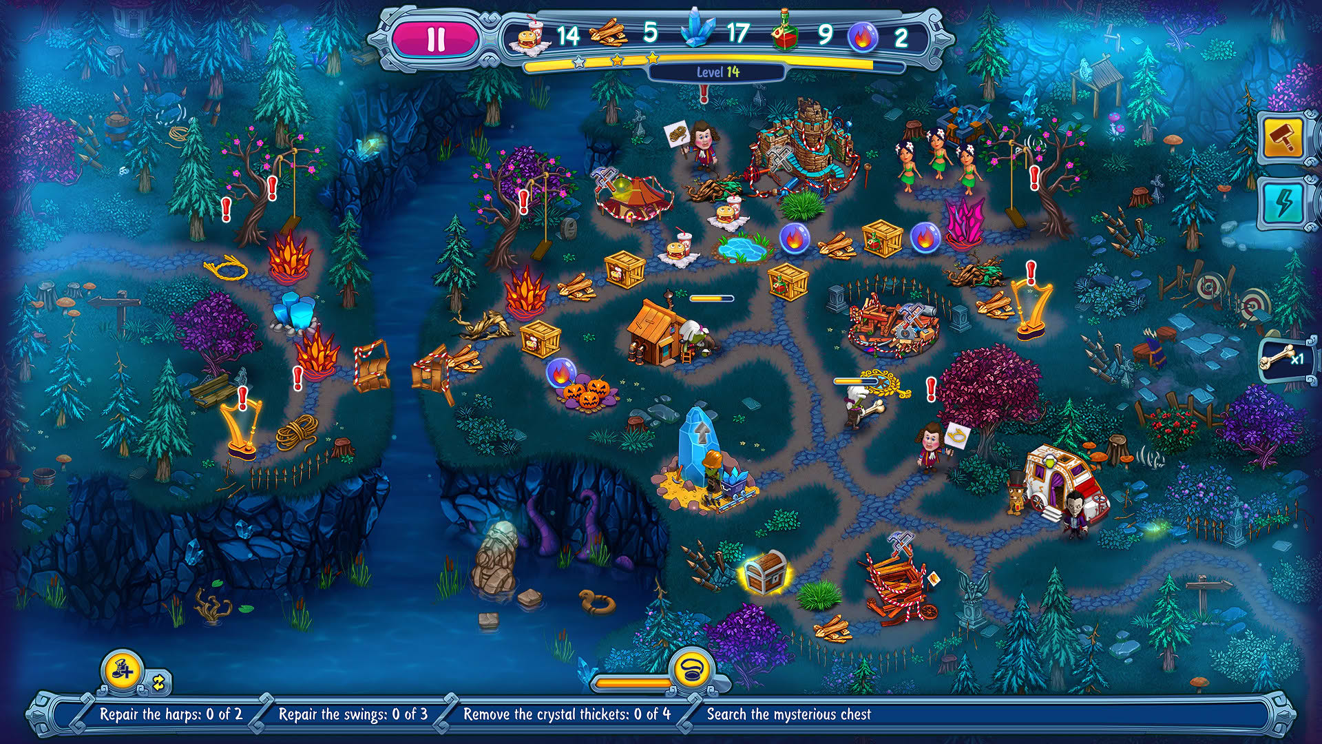 Screenshot for Incredible Dracula: Witches' Curse