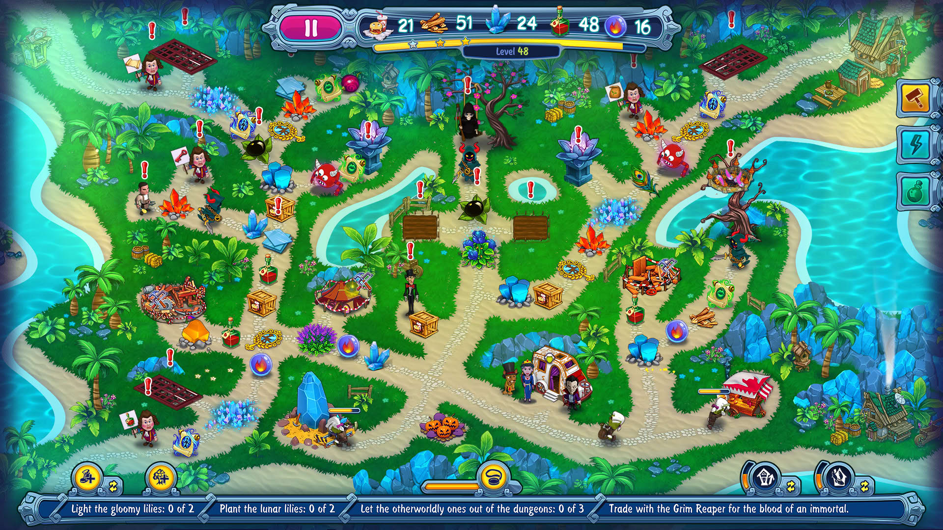 Screenshot for Incredible Dracula: Witches' Curse