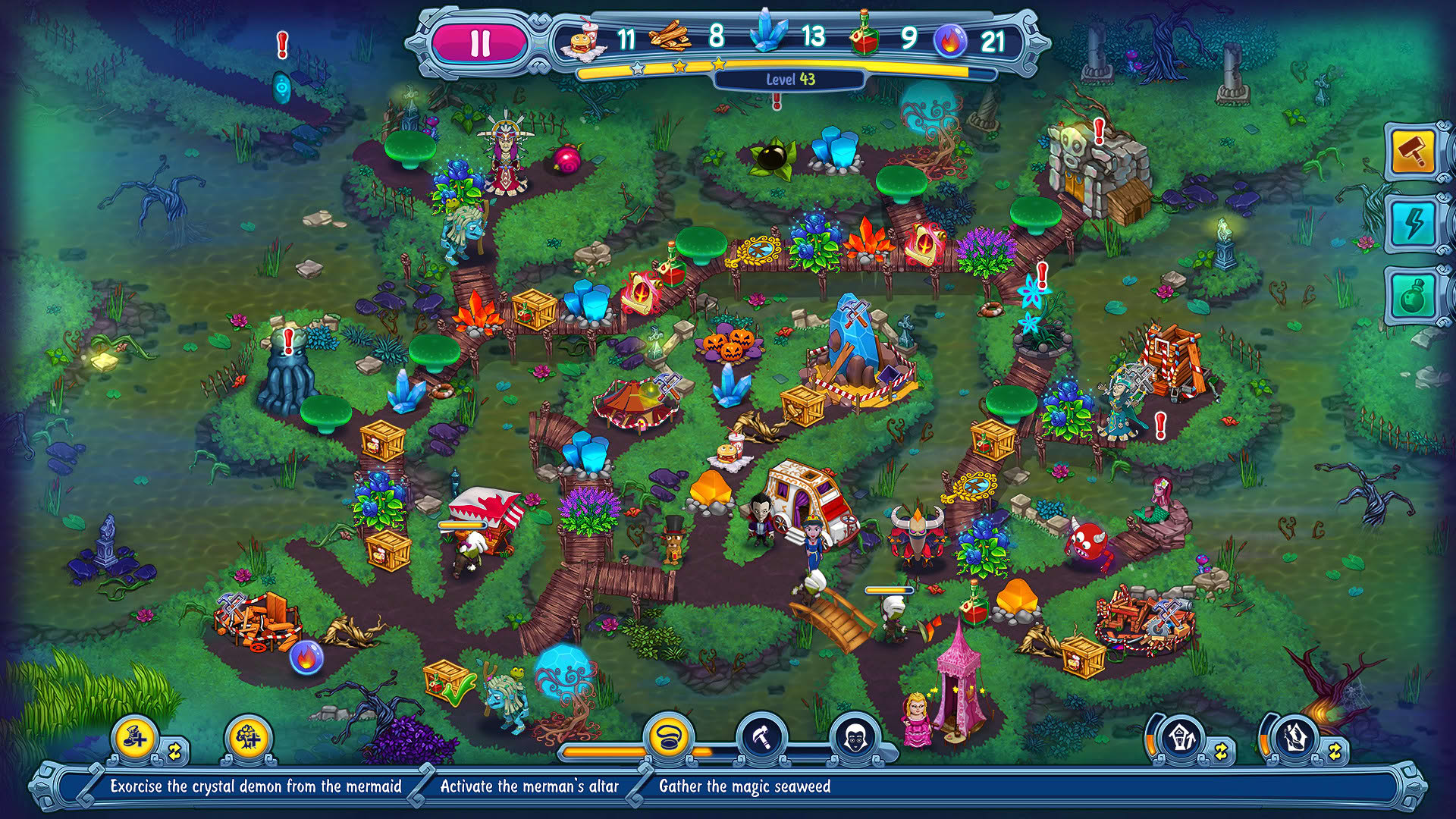 Screenshot for Incredible Dracula: Witches' Curse