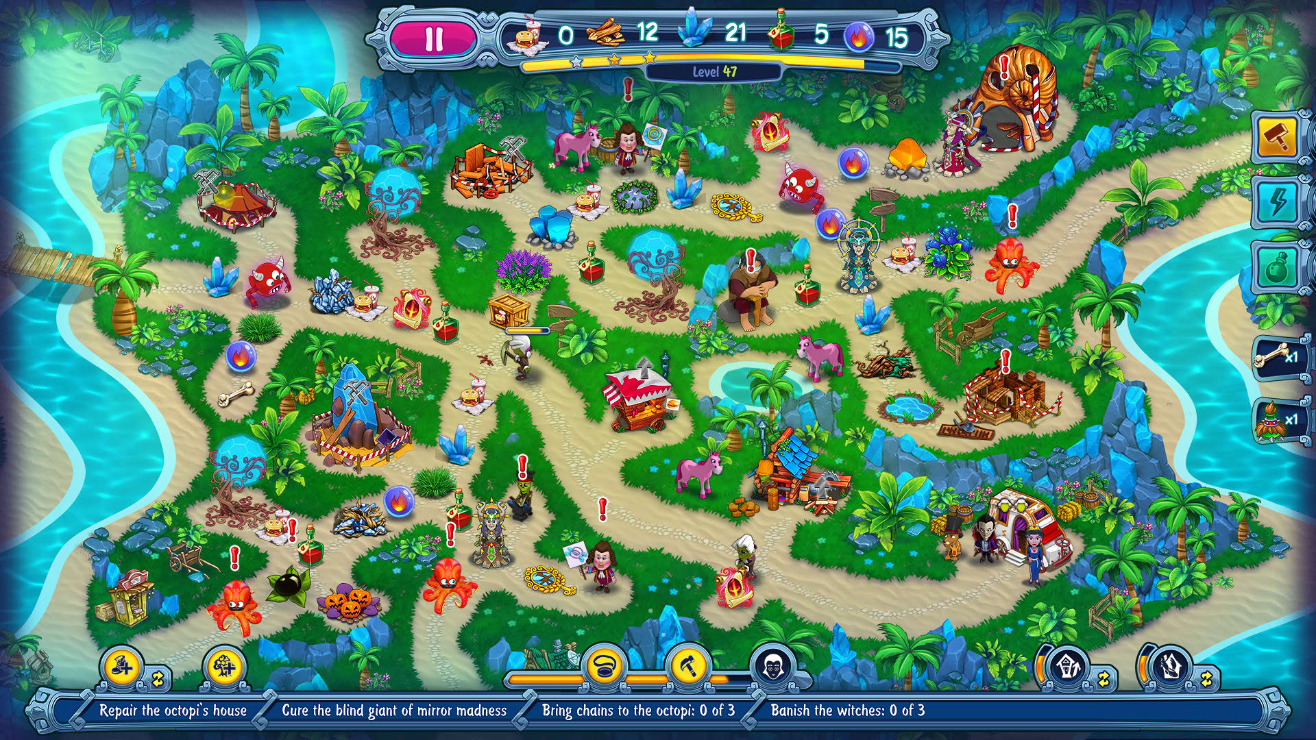 Screenshot for Incredible Dracula: Witches' Curse