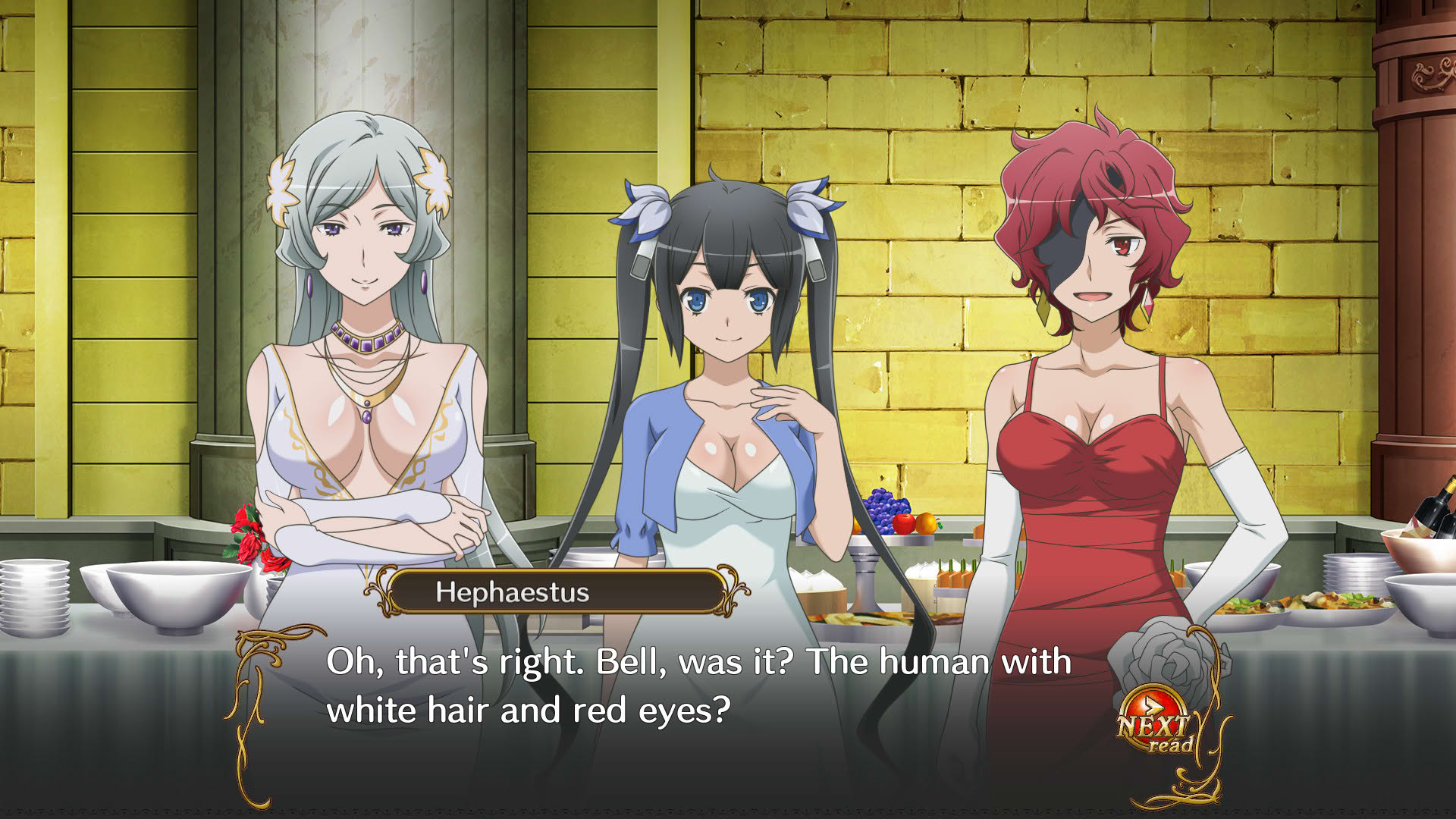 Screenshot for Is It Wrong to Try to Pick Up Girls in a Dungeon? Infinite Combate