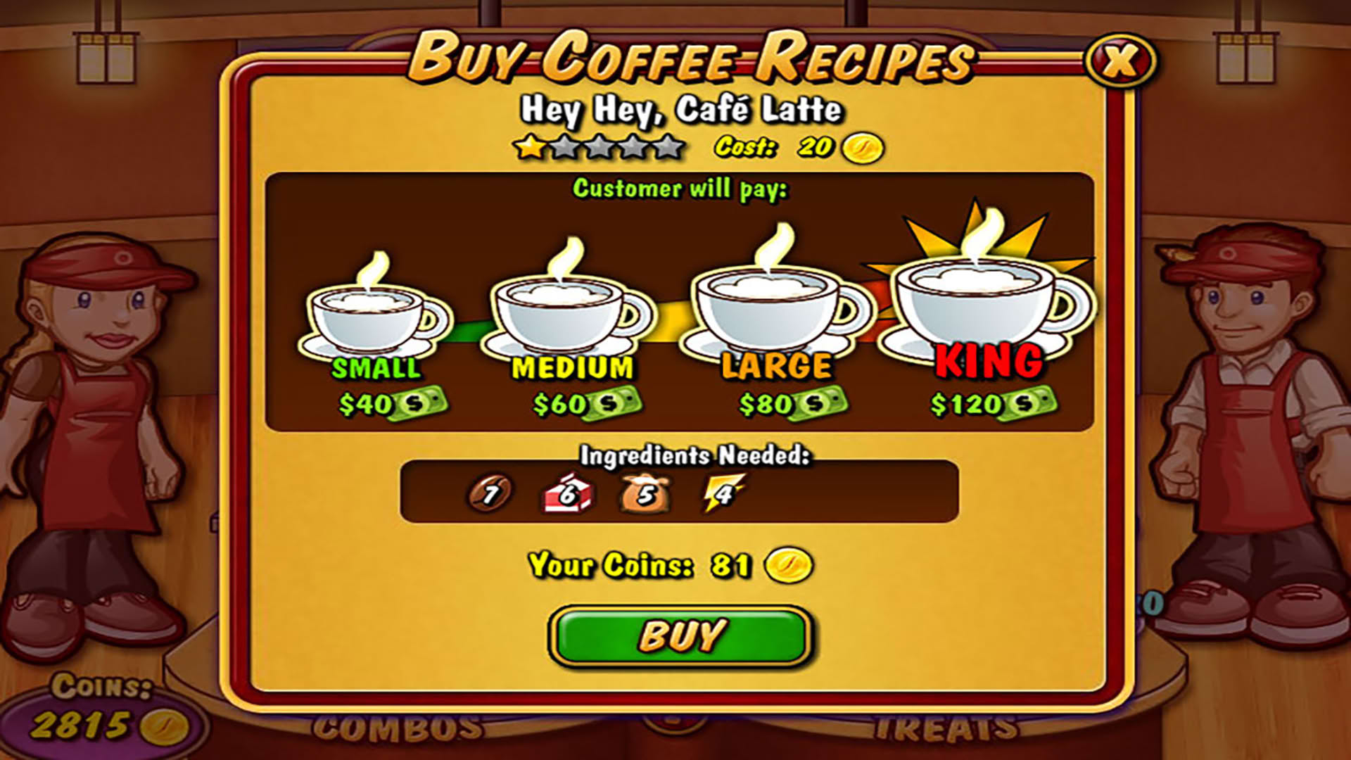 Screenshot for Coffee Rush