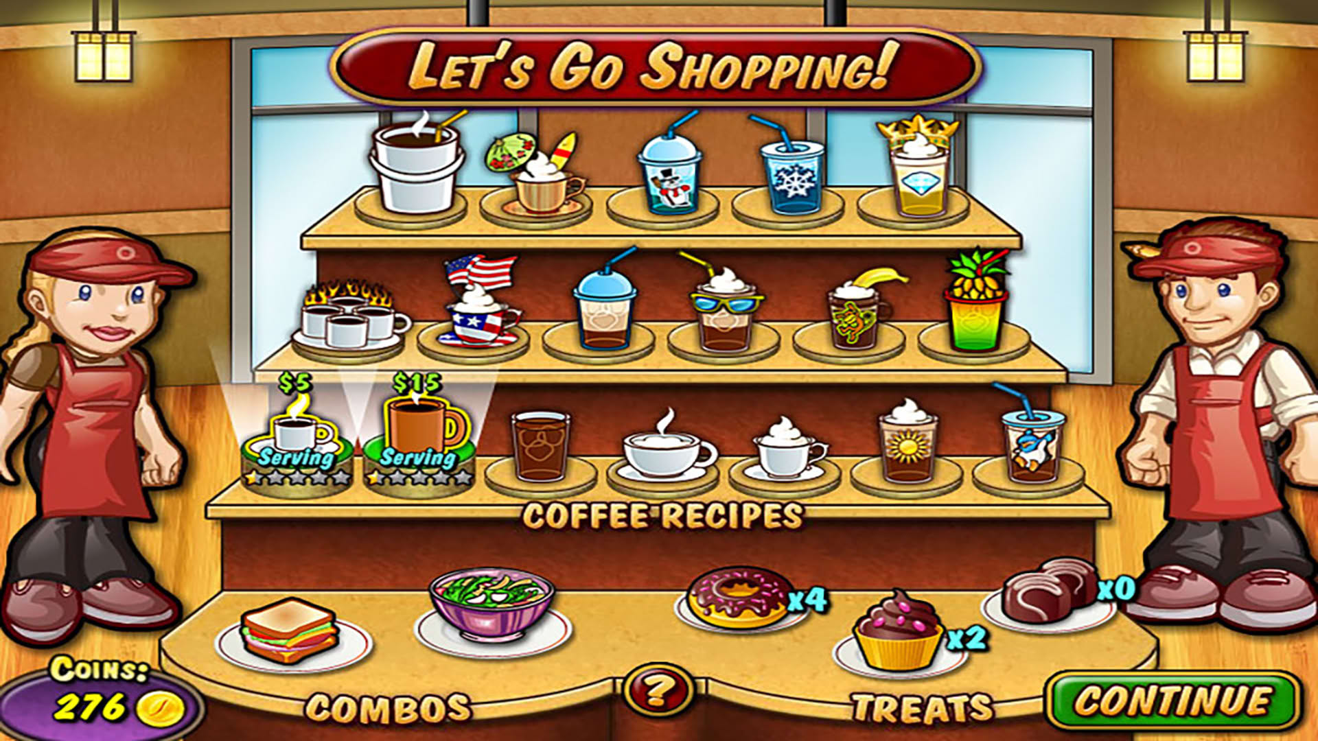 Screenshot for Coffee Rush