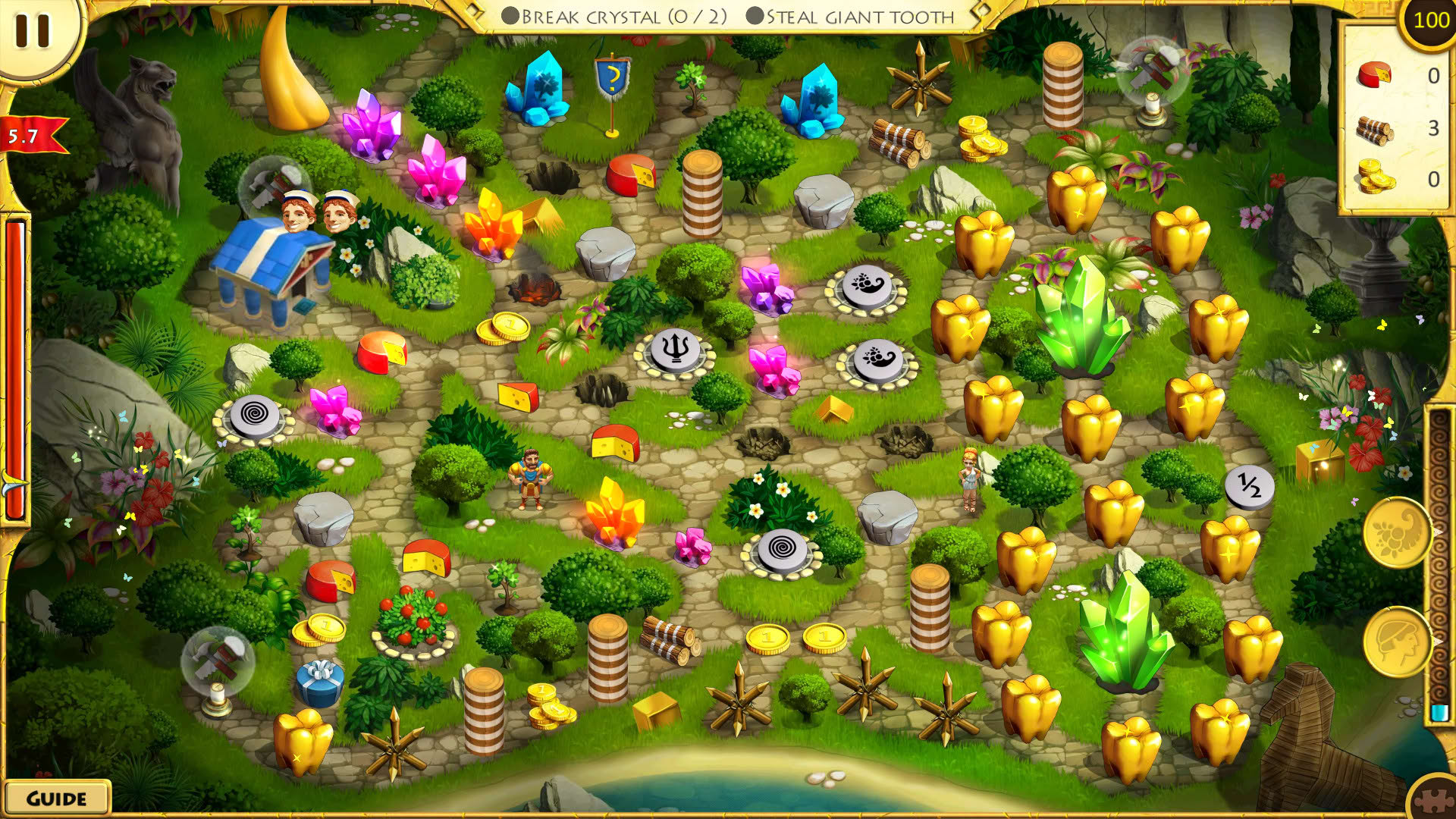 Screenshot for 12 Labours of Hercules X: Greed for Speed
