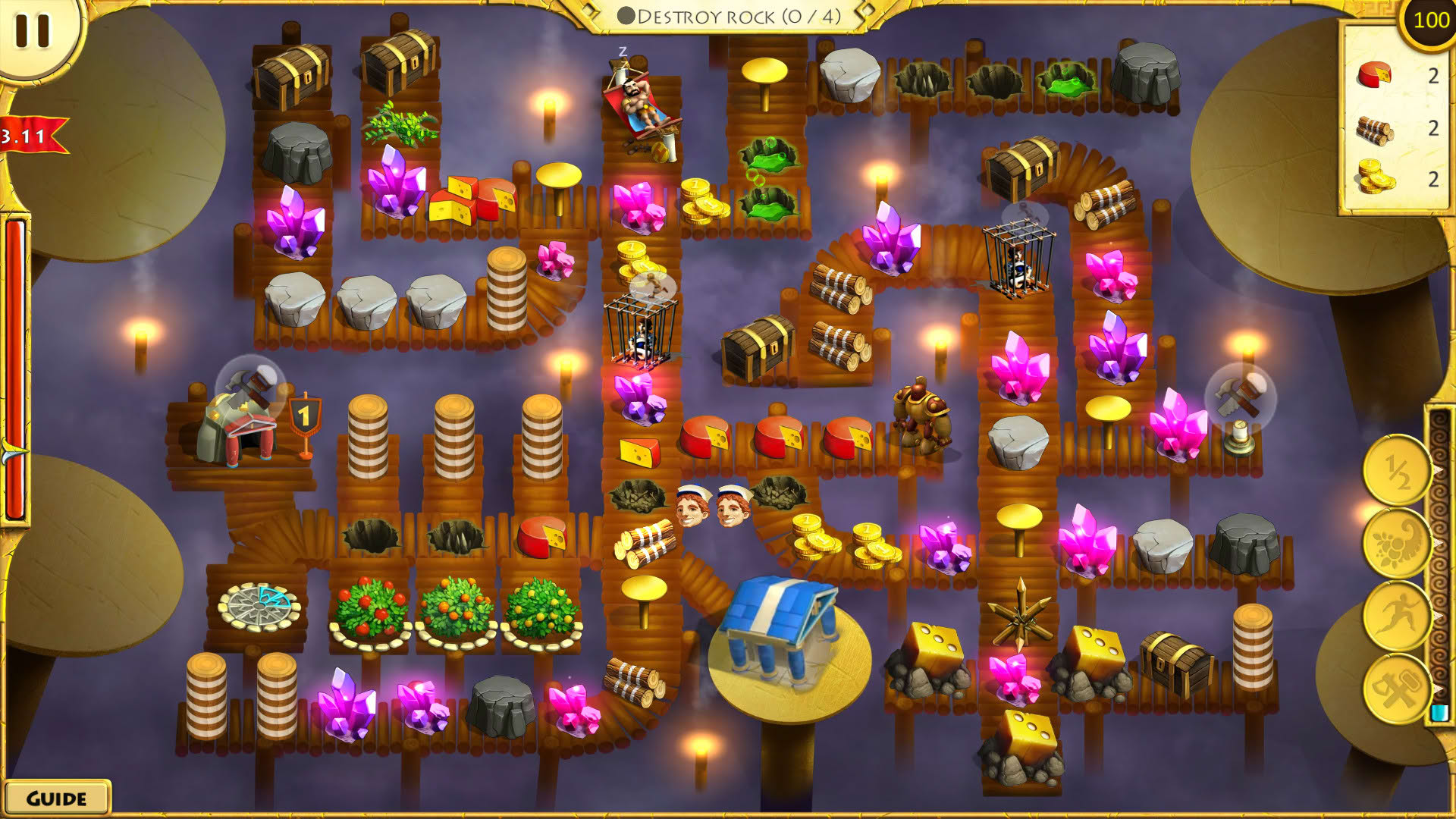 Screenshot for 12 Labours of Hercules X: Greed for Speed