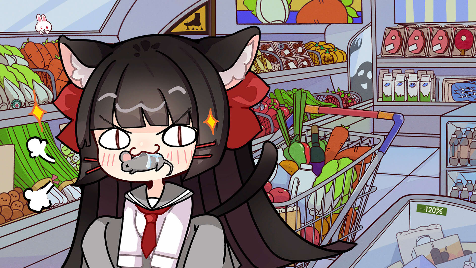 Screenshot for Cute Chaos Demon Nyanbaba