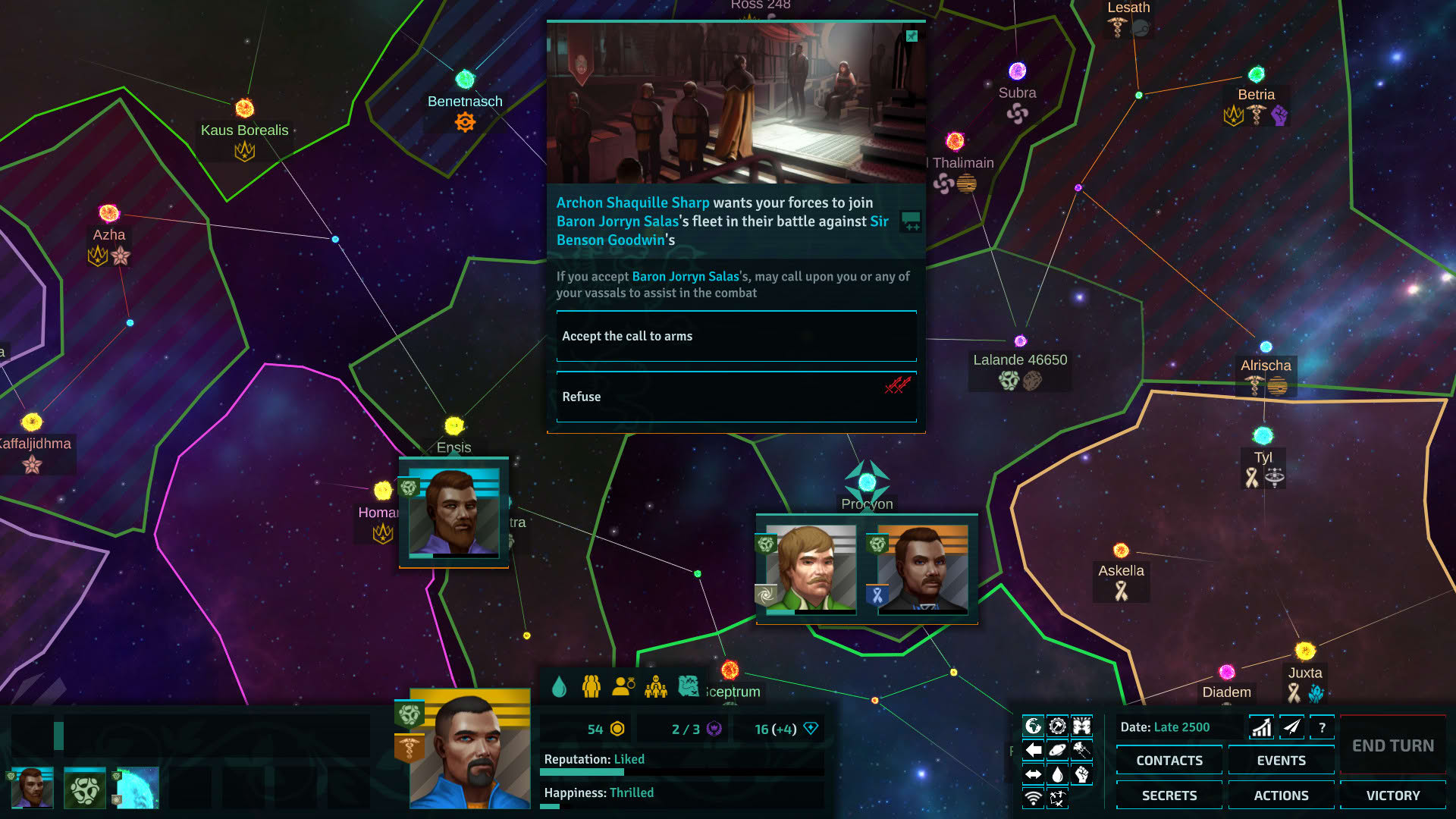 Screenshot for Star Dynasties